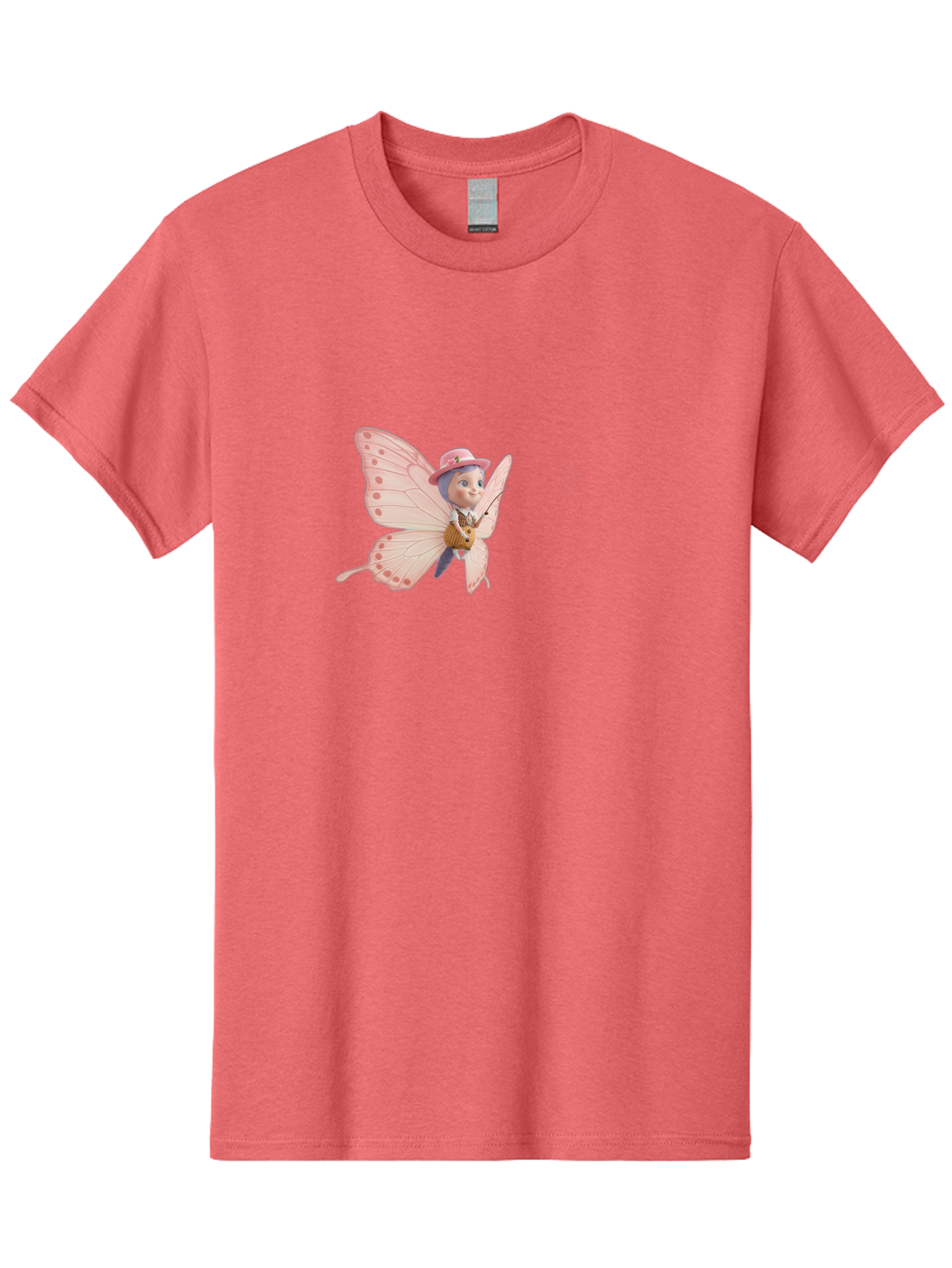 Pink-Butterfly-1 Men'S Graphic Tee, 100% Cotton, Comfortable Casual Summer Wear, Machine Washable, Vintage Camera, Old Camera, Antique Camera, Black Camera, Classic Photography, Photography Equipment, Nostalgic Device, Film Camera, Camera Art Bal086