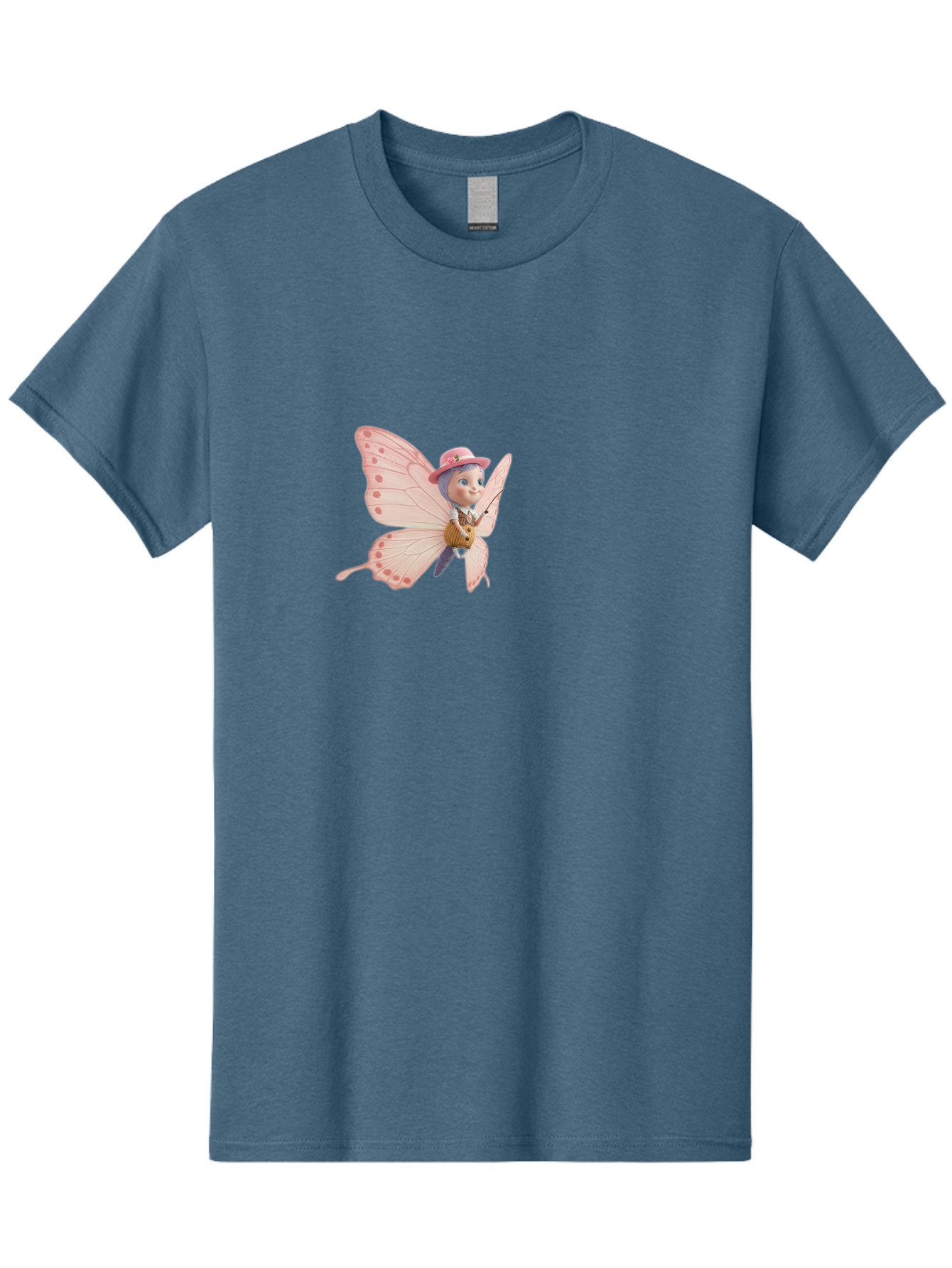 Pink-Butterfly-1 Men'S Graphic Tee, 100% Cotton, Comfortable Casual Summer Wear, Machine Washable, Vintage Camera, Old Camera, Antique Camera, Black Camera, Classic Photography, Photography Equipment, Nostalgic Device, Film Camera, Camera Art Bal086