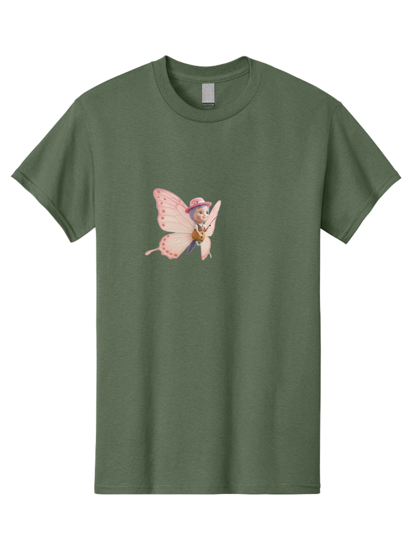 Pink-Butterfly-1 Men'S Graphic Tee, 100% Cotton, Comfortable Casual Summer Wear, Machine Washable, Vintage Camera, Old Camera, Antique Camera, Black Camera, Classic Photography, Photography Equipment, Nostalgic Device, Film Camera, Camera Art Bal086