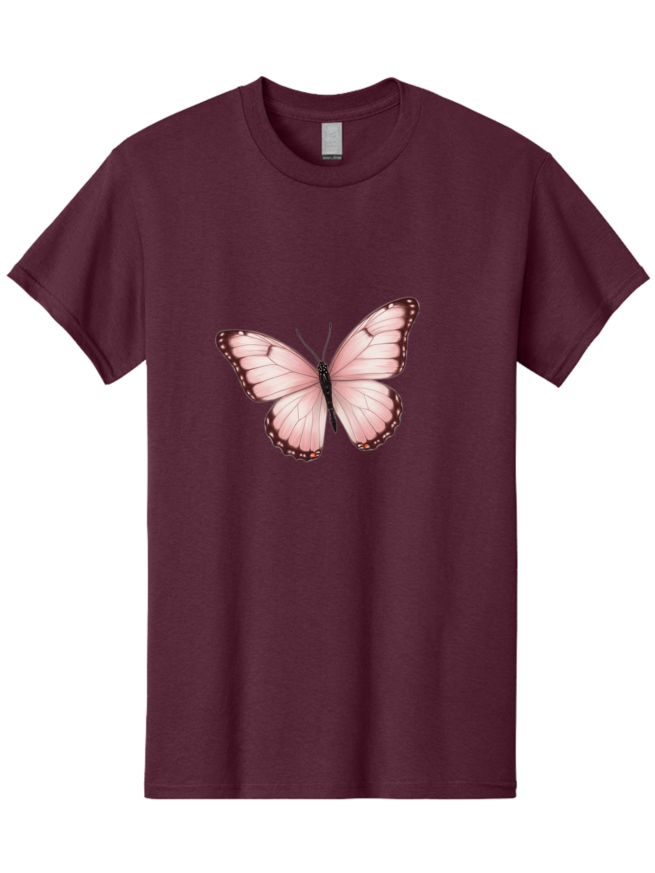 Pink-Butterfly Men'S Graphic Tee, 100% Cotton, Comfortable Casual Summer Wear, Machine Washable, Vintage Camera, Old Camera, Antique Camera, Black Camera, Classic Photography, Photography Equipment, Nostalgic Device, Film Camera, Camera Art Bal089