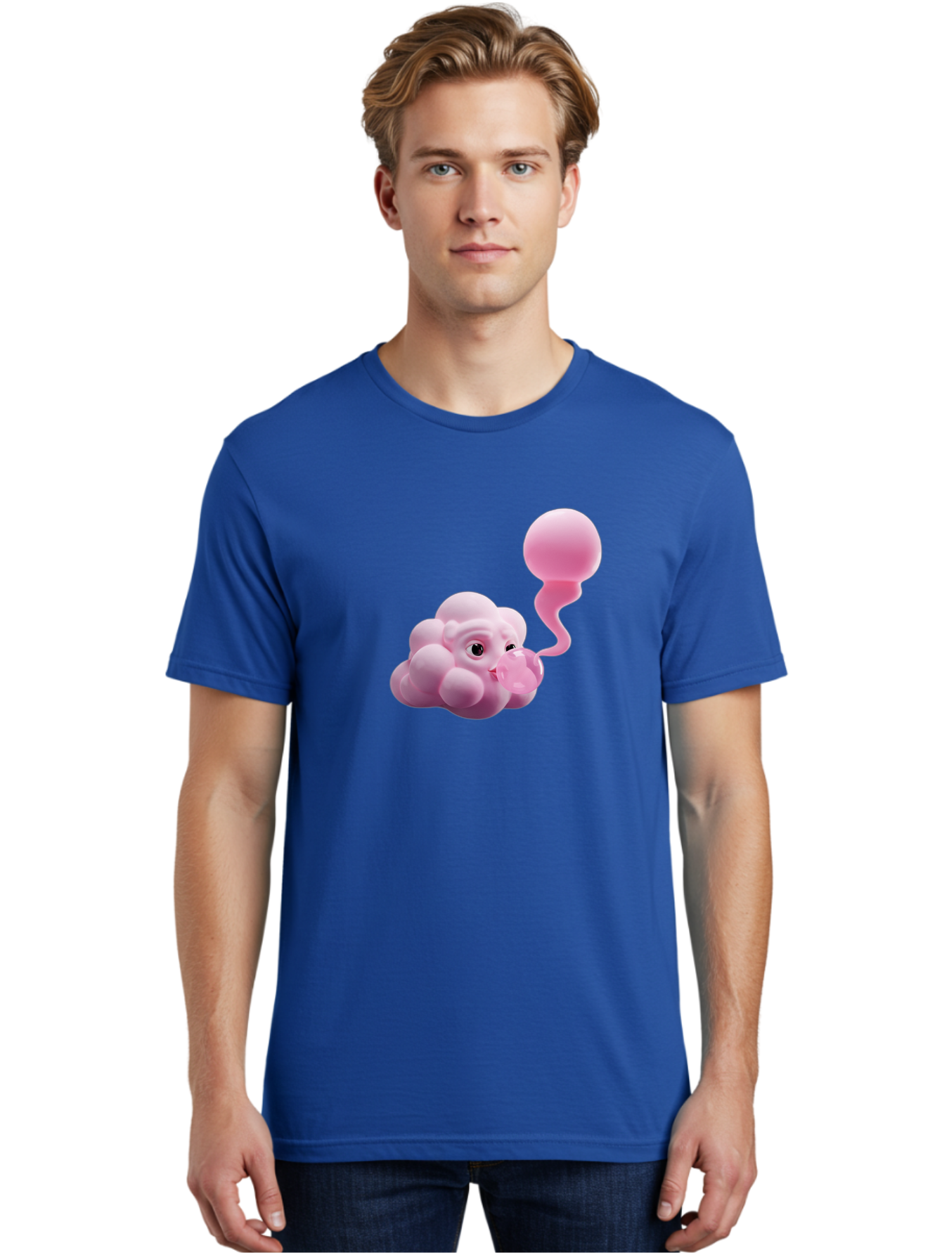 Pink-Cloud-Balloon Men'S Graphic Tee, 100% Cotton, Comfortable Casual Summer Wear, Machine Washable, Vintage Camera, Old Camera, Antique Camera, Black Camera, Classic Photography, Photography Equipment, Nostalgic Device, Film Camera, Bal091