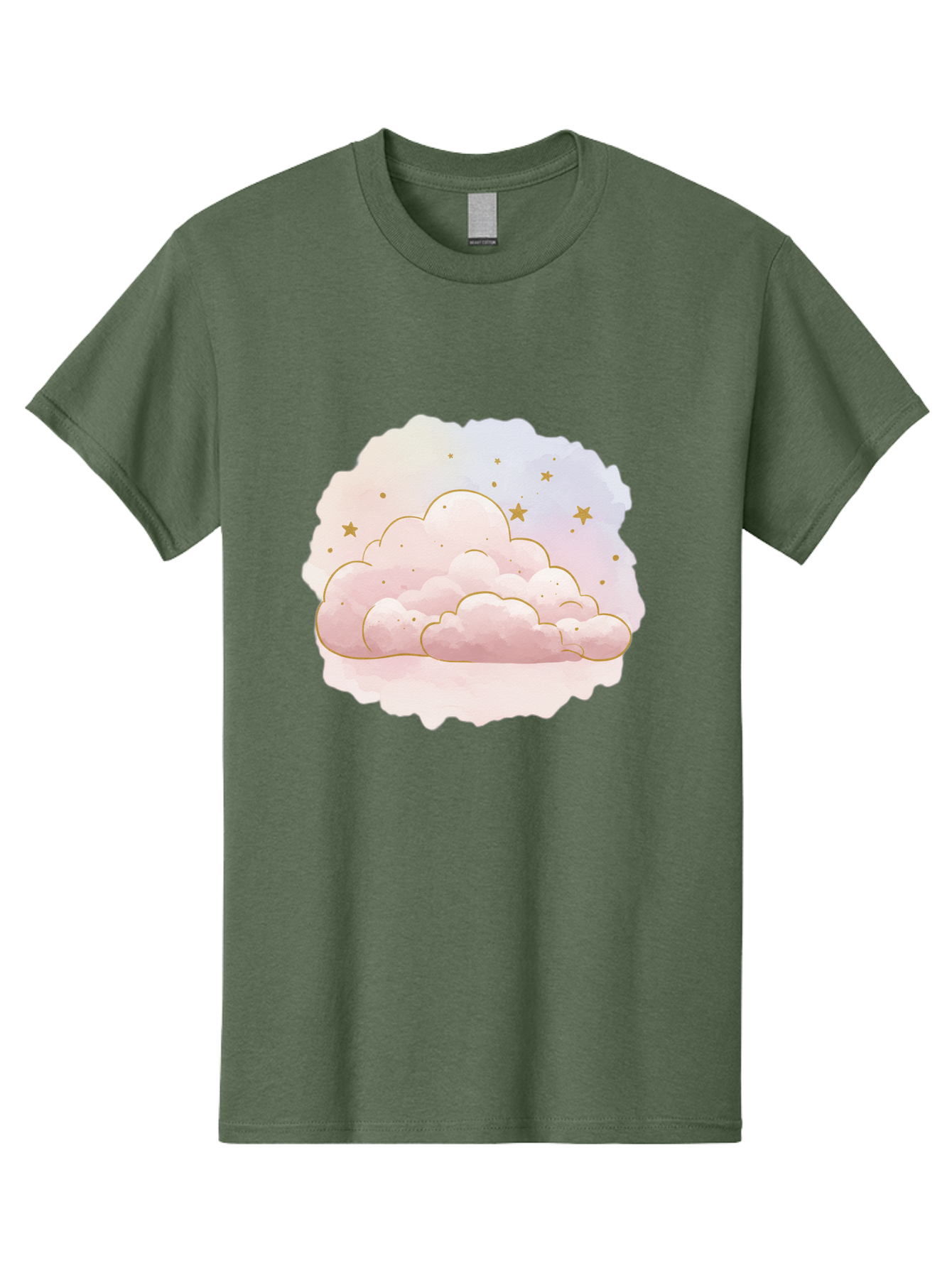 Pink-Clouds-Stars Men'S Graphic Tee, 100% Cotton, Comfortable Casual Summer Wear, Machine Washable, Vintage Camera, Old Camera, Antique Camera, Black Camera, Classic Photography, Photography Equipment, Nostalgic Device, Film Camera, Camera Art Bal092