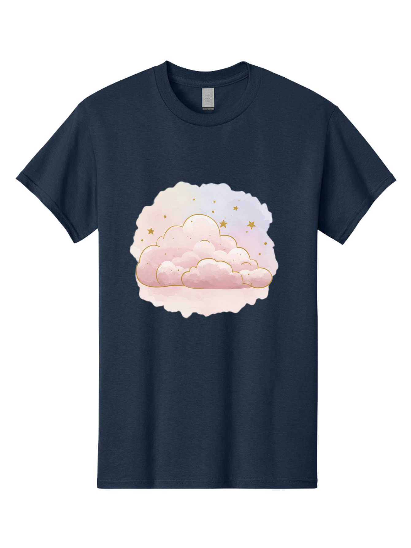 Pink-Clouds-Stars Men'S Graphic Tee, 100% Cotton, Comfortable Casual Summer Wear, Machine Washable, Vintage Camera, Old Camera, Antique Camera, Black Camera, Classic Photography, Photography Equipment, Nostalgic Device, Film Camera, Camera Art Bal092