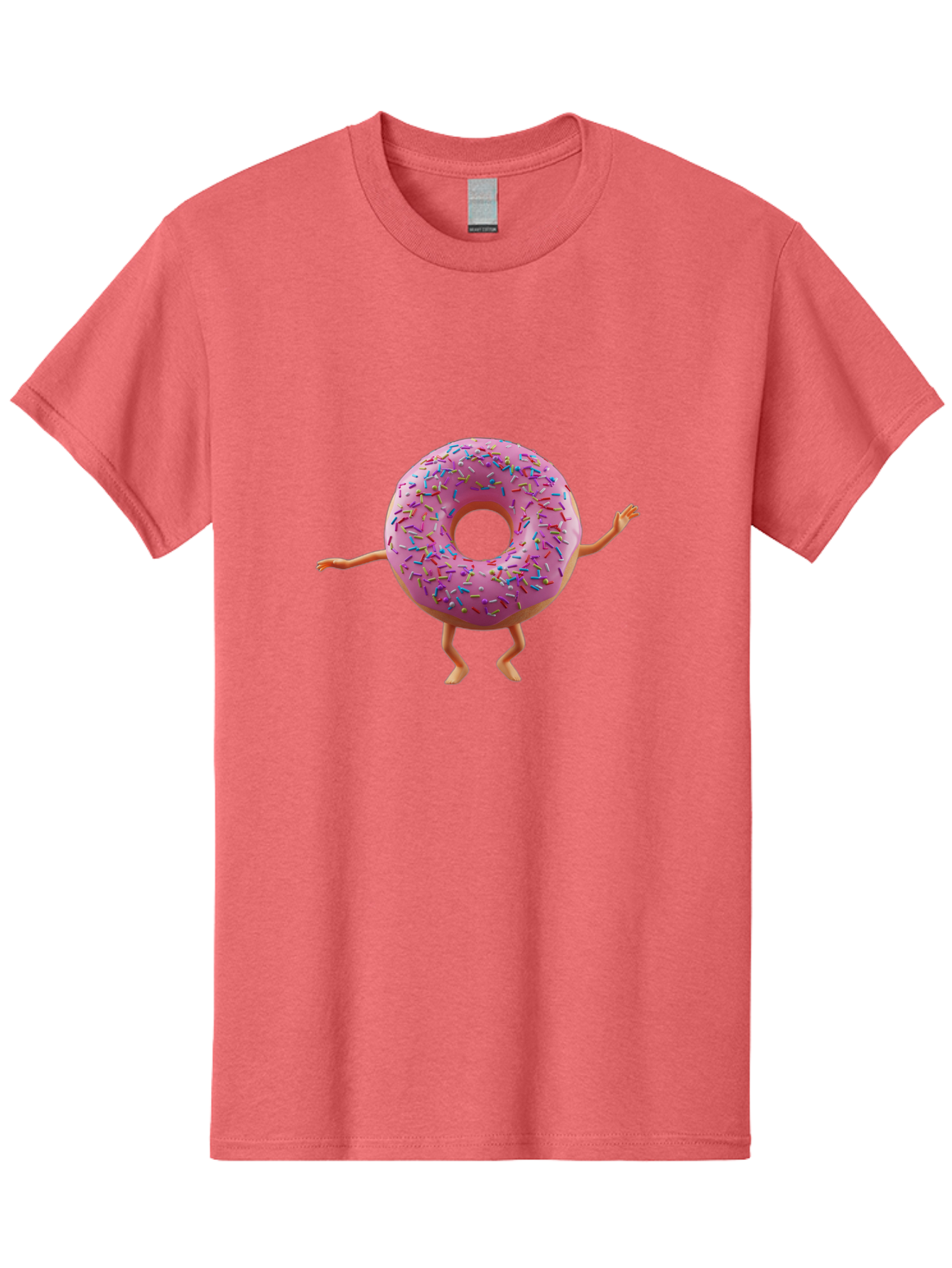 Pink-Donut-With-Sprinkles Men'S Graphic Tee, 100% Cotton, Comfortable Casual Summer Wear, Machine Washable, Vintage Camera, Old Camera, Antique Camera, Black Camera, Classic Photography, Photography Equipment, Nostalgic Device, Film Camera, Bal099