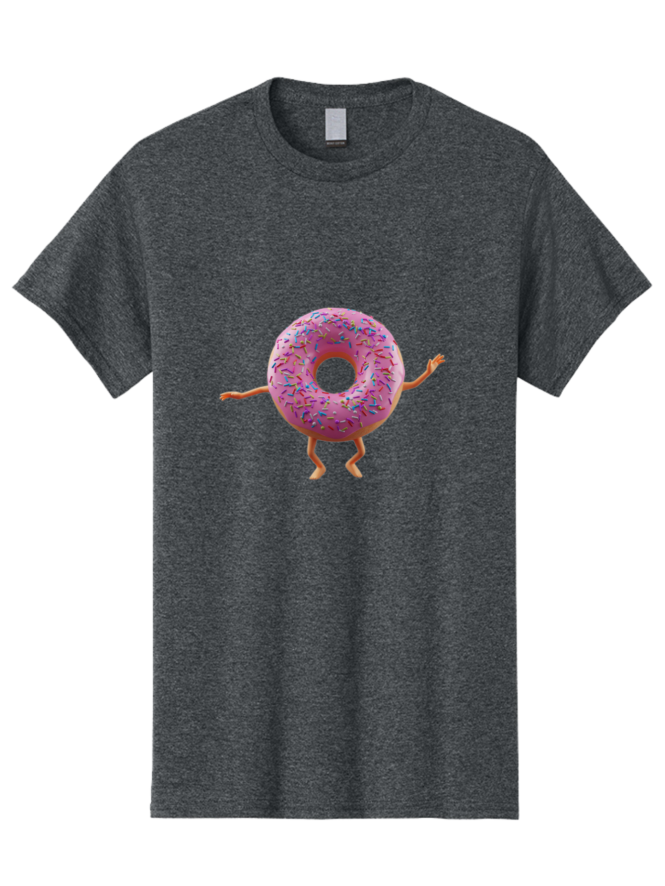 Pink-Donut-With-Sprinkles Men'S Graphic Tee, 100% Cotton, Comfortable Casual Summer Wear, Machine Washable, Vintage Camera, Old Camera, Antique Camera, Black Camera, Classic Photography, Photography Equipment, Nostalgic Device, Film Camera, Bal099