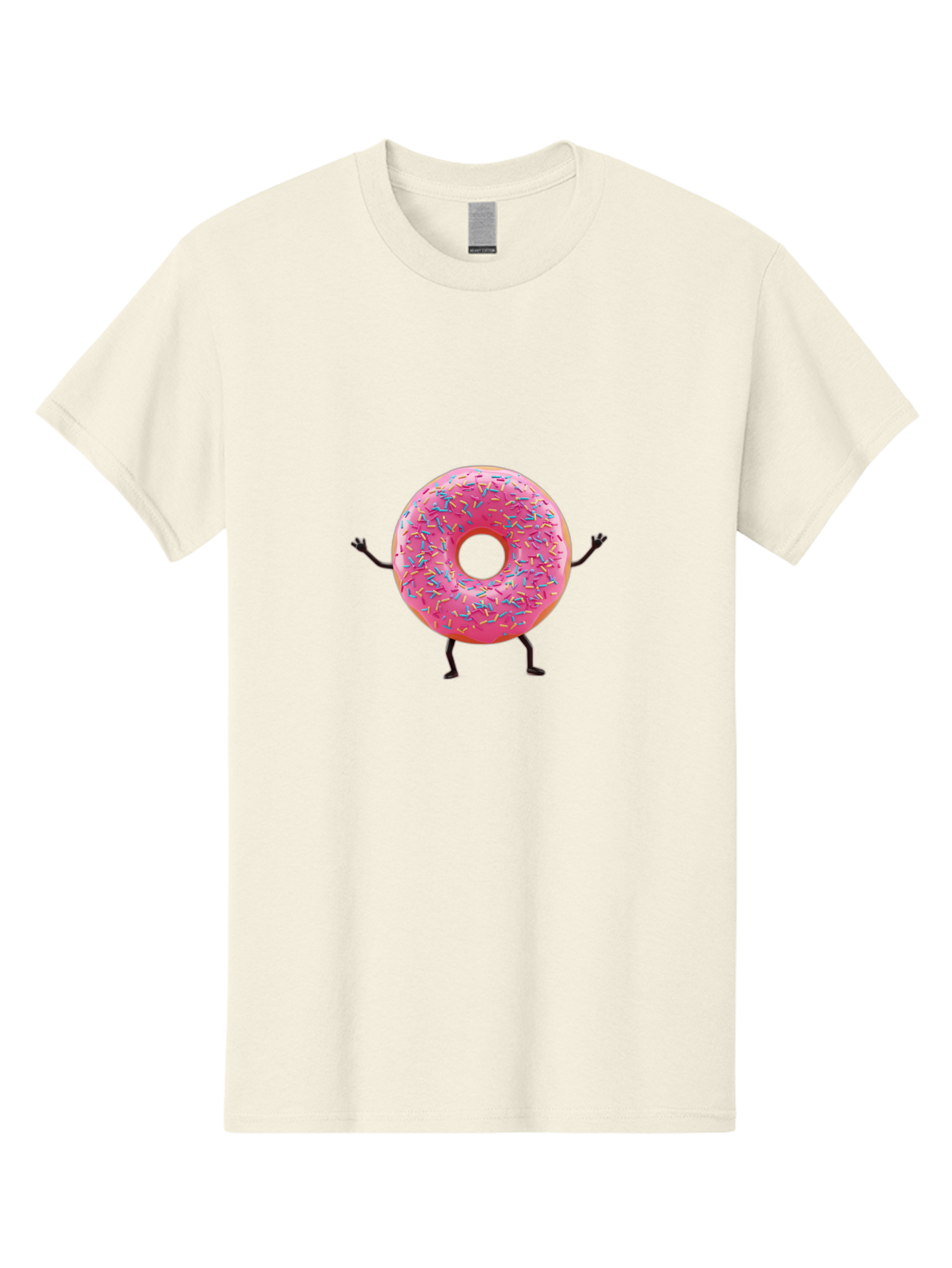 Pink-Donut Men'S Graphic Tee, 100% Cotton, Comfortable Casual Summer Wear, Machine Washable, Vintage Camera, Old Camera, Antique Camera, Black Camera, Classic Photography, Photography Equipment, Nostalgic Device, Film Camera, Camera Art Bal100