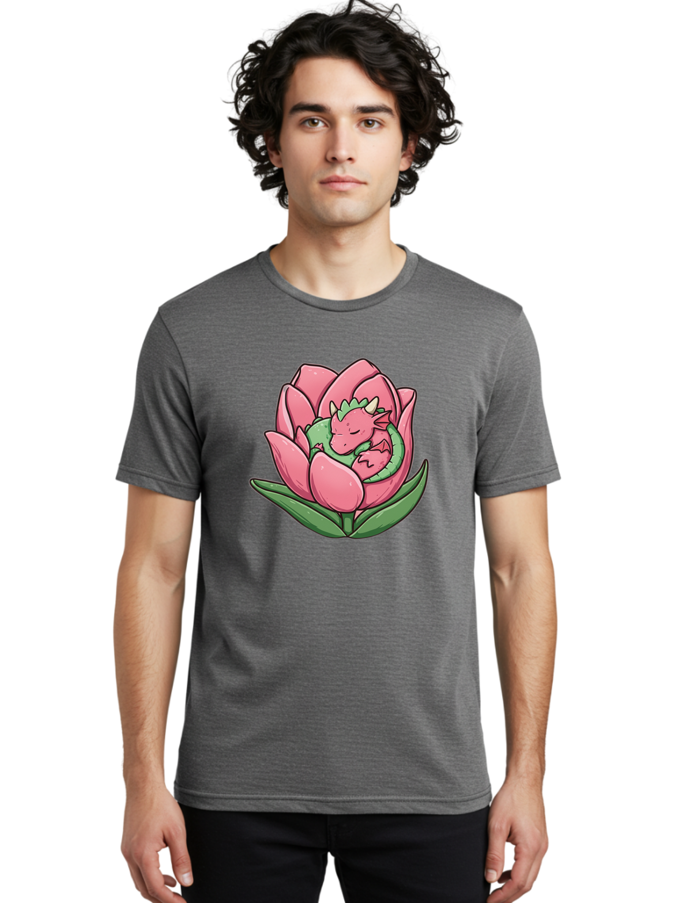 Pink-Dragon-Sleeping-In-Lotus-Flower Men'S Graphic Tee, 100% Cotton, Comfortable Casual Summer Wear, Machine Washable, Vintage Camera, Old Camera, Antique Camera, Black Camera, Classic Photography, Photography Equipment, Nostalgic Device, Bal107