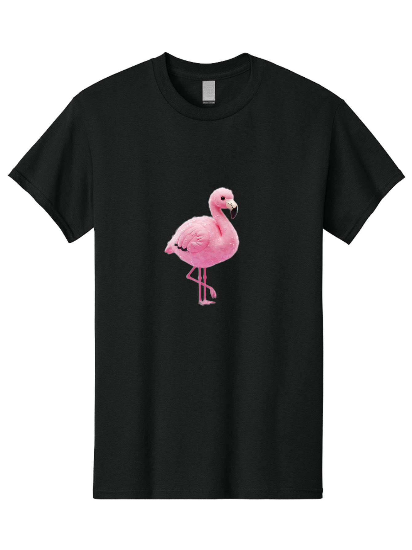 Pink-Flamingo-1 Men'S Graphic Tee, 100% Cotton, Comfortable Casual Summer Wear, Machine Washable, Vintage Camera, Old Camera, Antique Camera, Black Camera, Classic Photography, Photography Equipment, Nostalgic Device, Film Camera, Camera Art Bal113