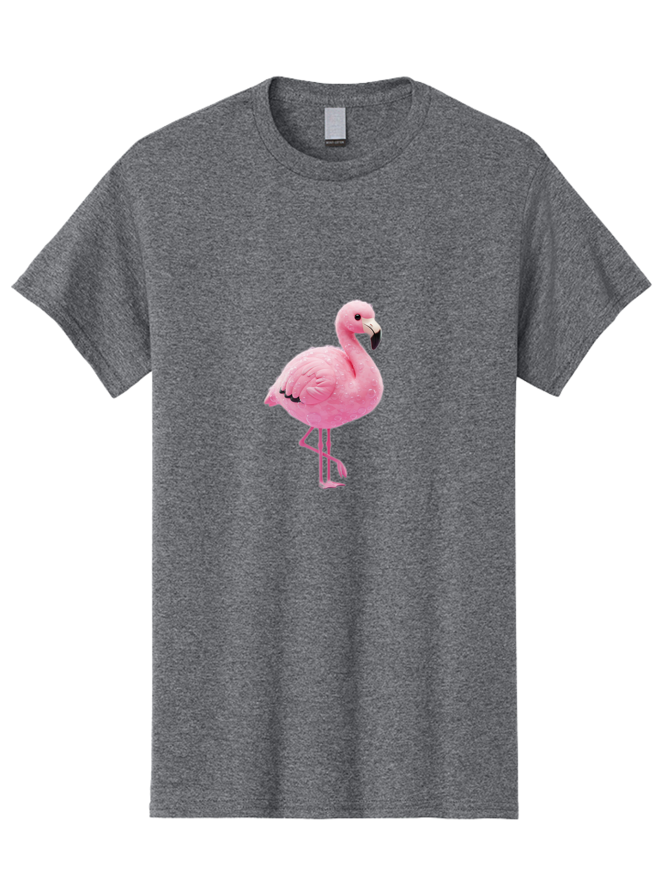 Pink-Flamingo-1 Men'S Graphic Tee, 100% Cotton, Comfortable Casual Summer Wear, Machine Washable, Vintage Camera, Old Camera, Antique Camera, Black Camera, Classic Photography, Photography Equipment, Nostalgic Device, Film Camera, Camera Art Bal113