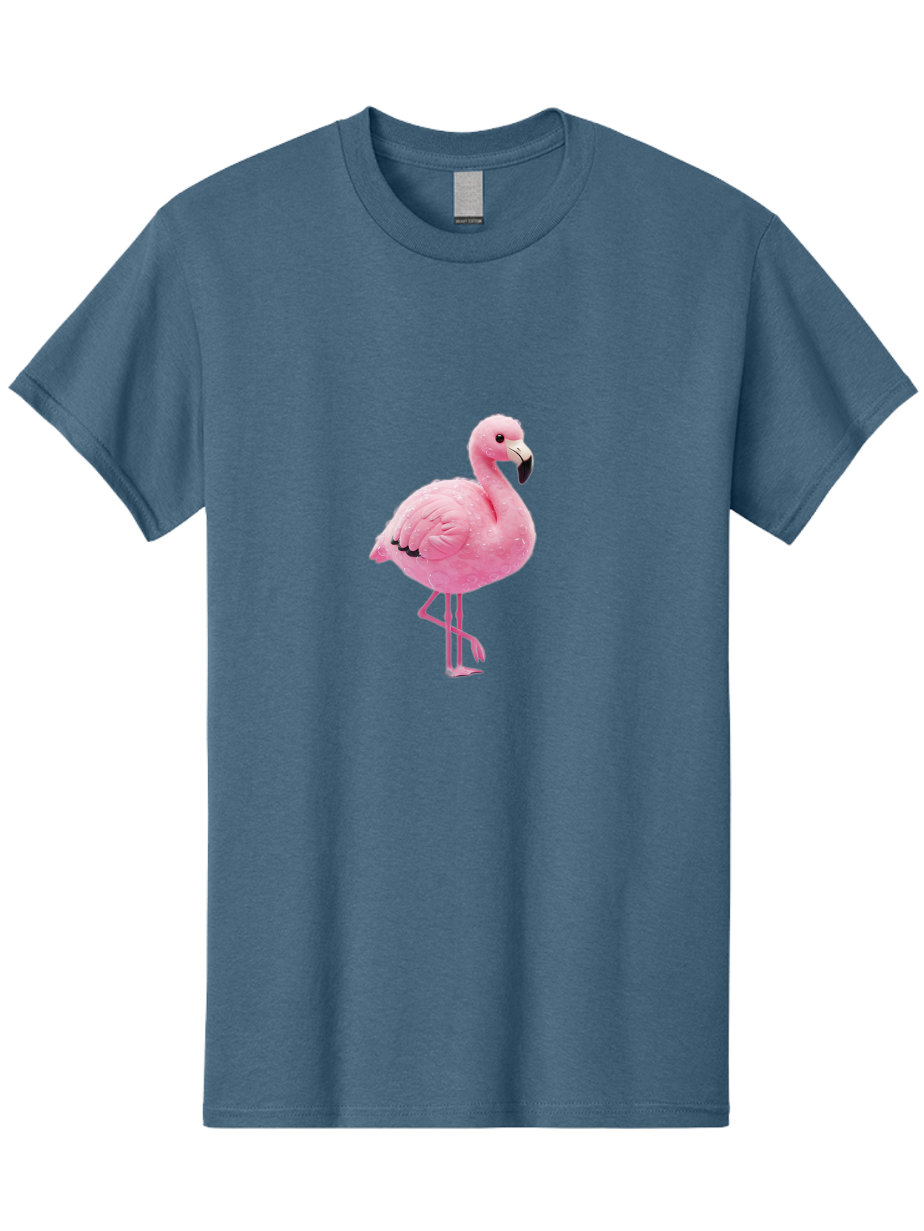Pink-Flamingo-1 Men'S Graphic Tee, 100% Cotton, Comfortable Casual Summer Wear, Machine Washable, Vintage Camera, Old Camera, Antique Camera, Black Camera, Classic Photography, Photography Equipment, Nostalgic Device, Film Camera, Camera Art Bal113