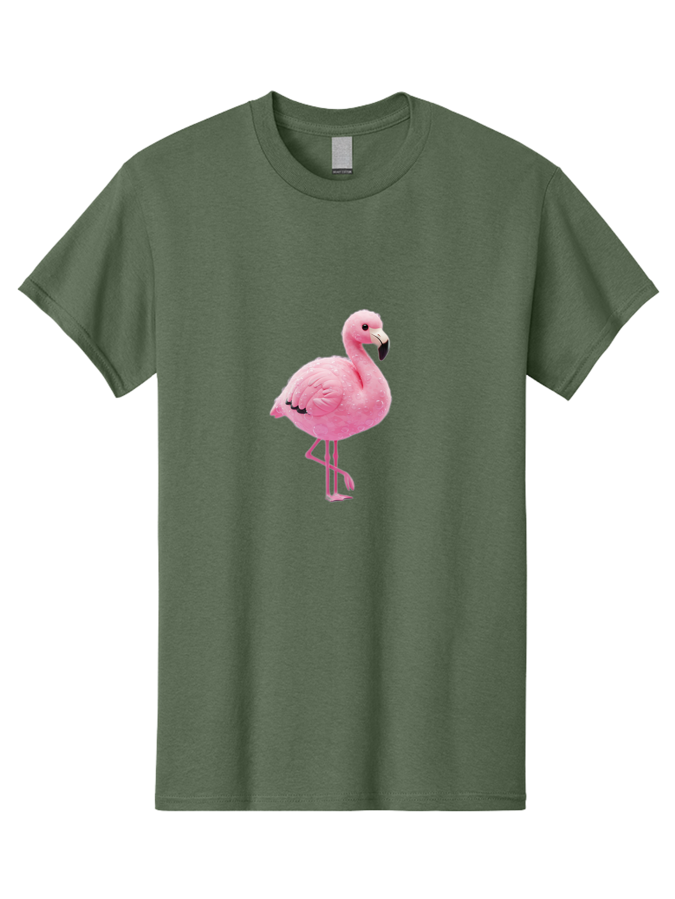 Pink-Flamingo-1 Men'S Graphic Tee, 100% Cotton, Comfortable Casual Summer Wear, Machine Washable, Vintage Camera, Old Camera, Antique Camera, Black Camera, Classic Photography, Photography Equipment, Nostalgic Device, Film Camera, Camera Art Bal113
