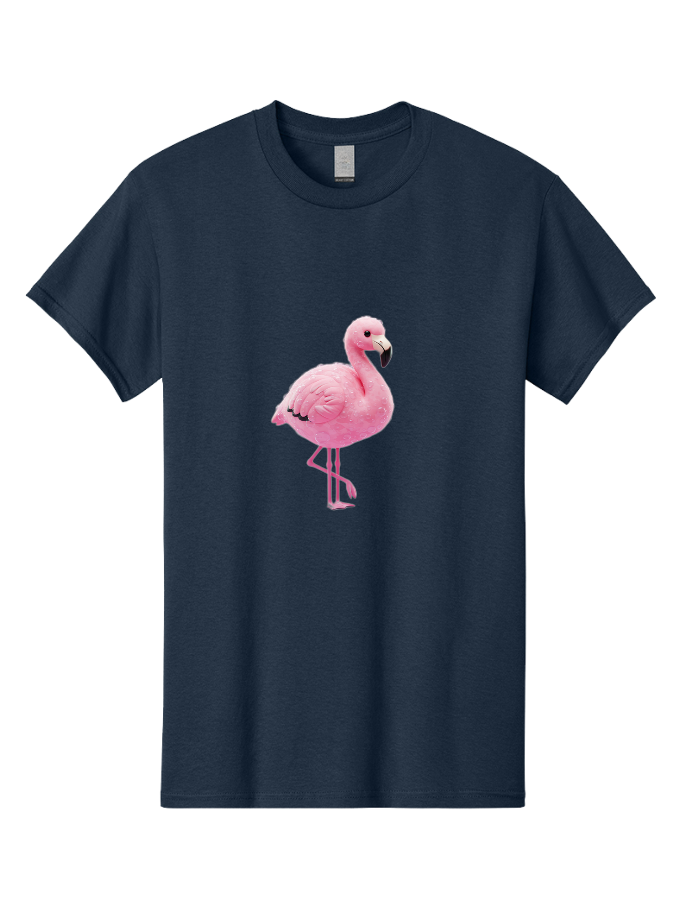 Pink-Flamingo-1 Men'S Graphic Tee, 100% Cotton, Comfortable Casual Summer Wear, Machine Washable, Vintage Camera, Old Camera, Antique Camera, Black Camera, Classic Photography, Photography Equipment, Nostalgic Device, Film Camera, Camera Art Bal113