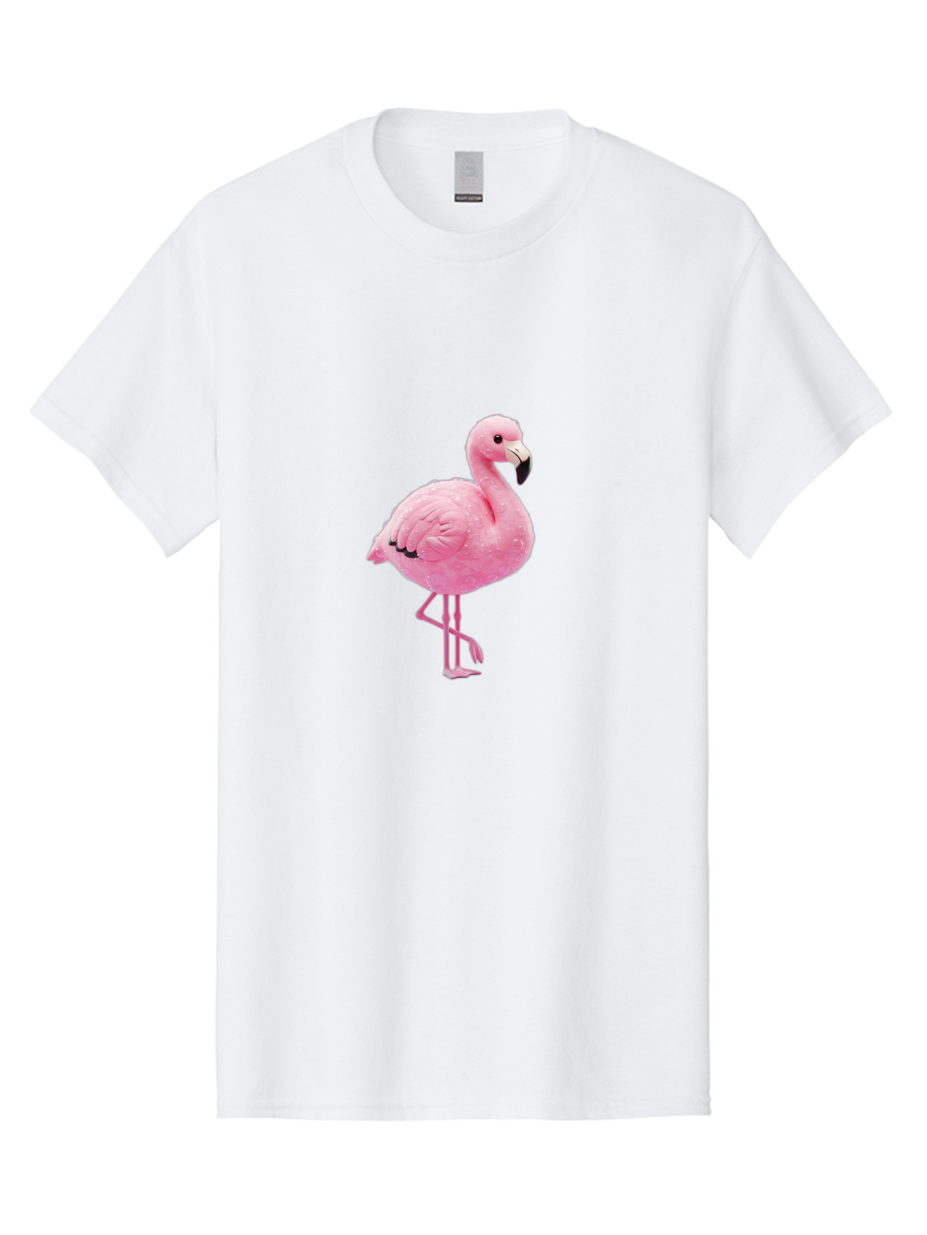 Pink-Flamingo-1 Men'S Graphic Tee, 100% Cotton, Comfortable Casual Summer Wear, Machine Washable, Vintage Camera, Old Camera, Antique Camera, Black Camera, Classic Photography, Photography Equipment, Nostalgic Device, Film Camera, Camera Art Bal113