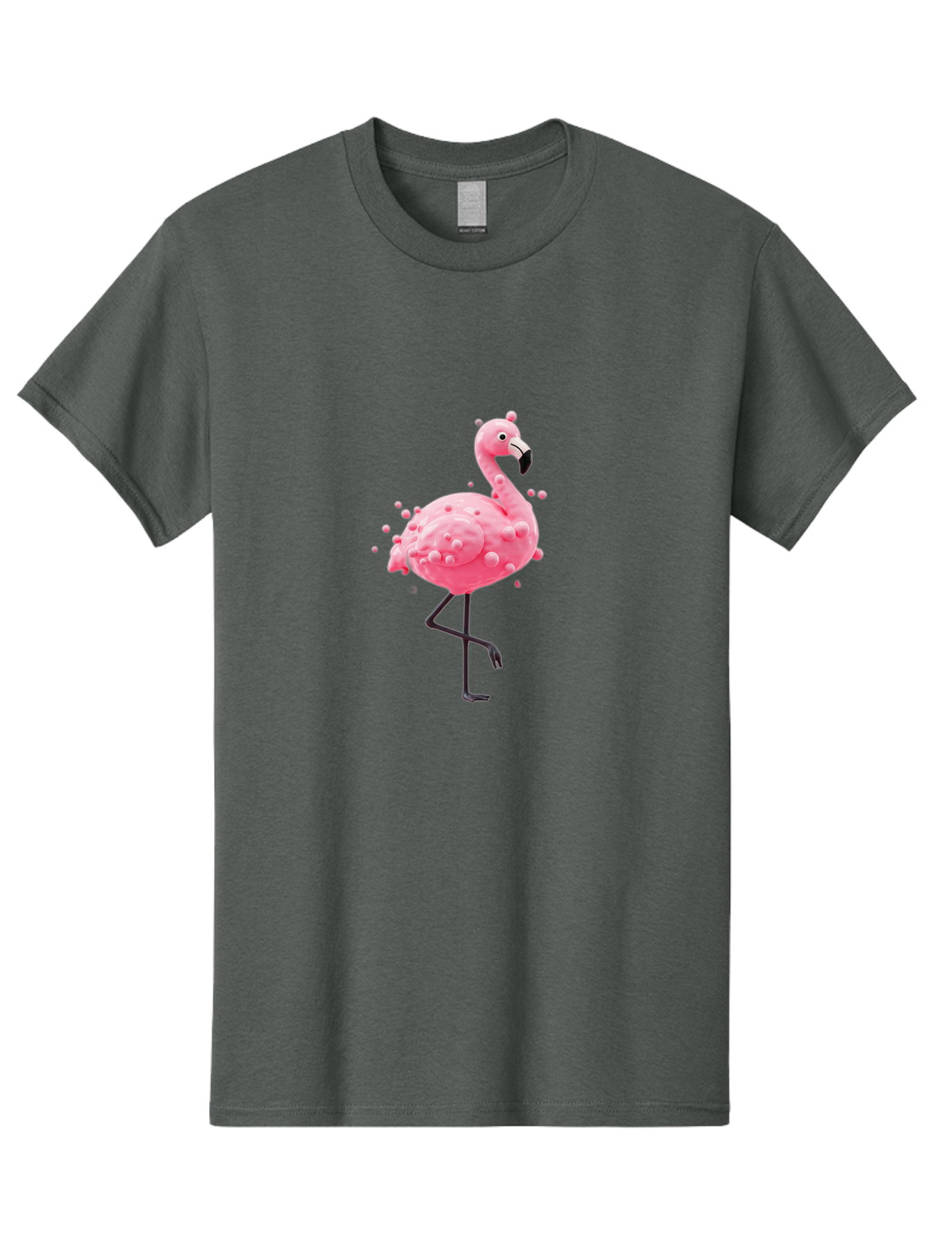 Pink-Flamingo-2 Men'S Graphic Tee, 100% Cotton, Comfortable Casual Summer Wear, Machine Washable, Vintage Camera, Old Camera, Antique Camera, Black Camera, Classic Photography, Photography Equipment, Nostalgic Device, Film Camera, Camera Art Bal115