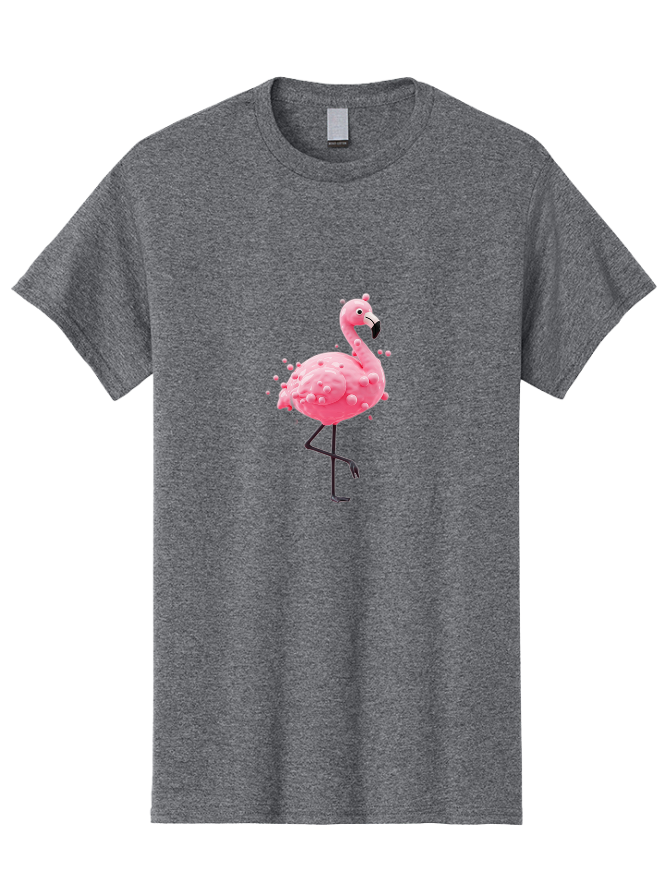 Pink-Flamingo-2 Men'S Graphic Tee, 100% Cotton, Comfortable Casual Summer Wear, Machine Washable, Vintage Camera, Old Camera, Antique Camera, Black Camera, Classic Photography, Photography Equipment, Nostalgic Device, Film Camera, Camera Art Bal115