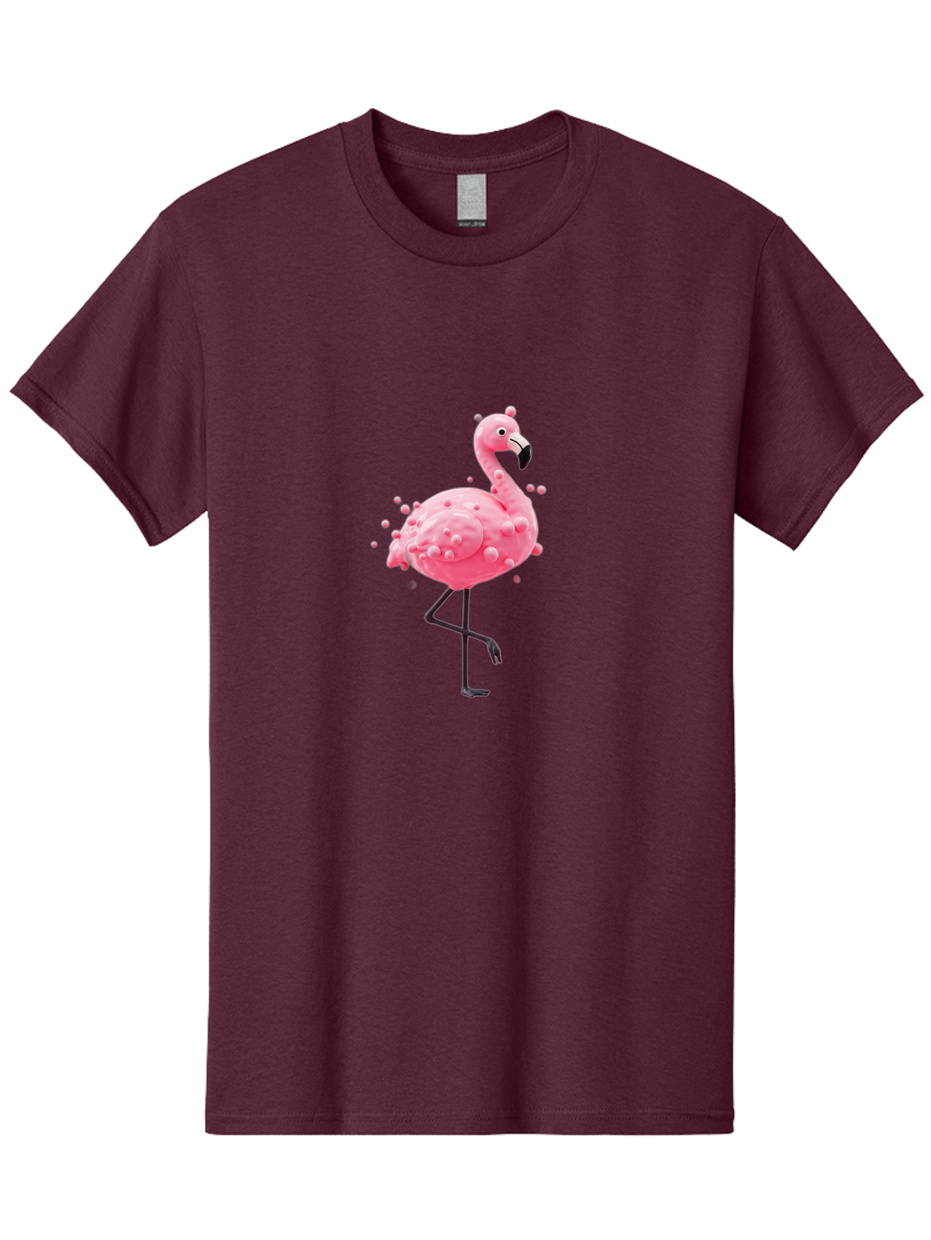 Pink-Flamingo-2 Men'S Graphic Tee, 100% Cotton, Comfortable Casual Summer Wear, Machine Washable, Vintage Camera, Old Camera, Antique Camera, Black Camera, Classic Photography, Photography Equipment, Nostalgic Device, Film Camera, Camera Art Bal115