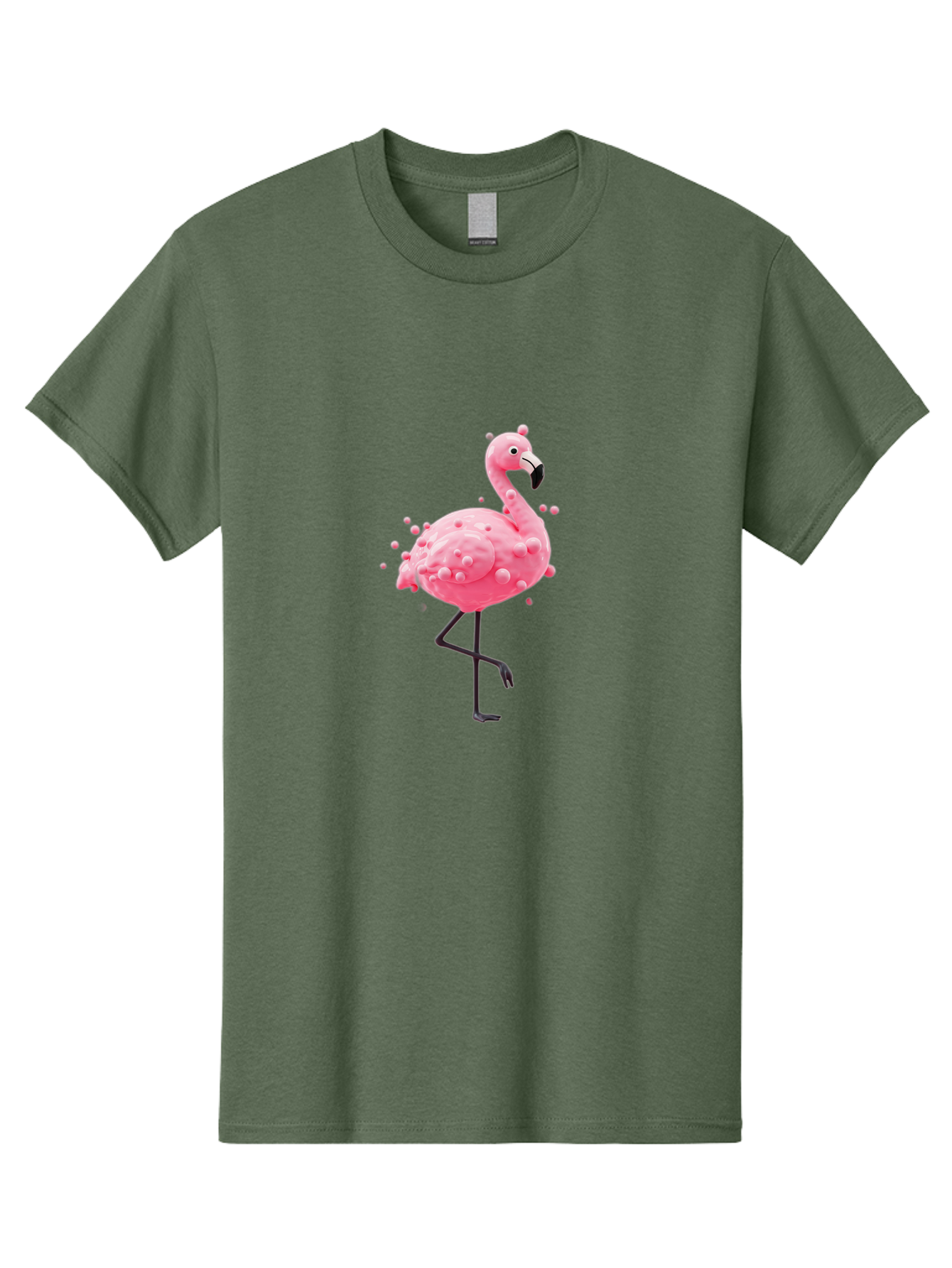 Pink-Flamingo-2 Men'S Graphic Tee, 100% Cotton, Comfortable Casual Summer Wear, Machine Washable, Vintage Camera, Old Camera, Antique Camera, Black Camera, Classic Photography, Photography Equipment, Nostalgic Device, Film Camera, Camera Art Bal115