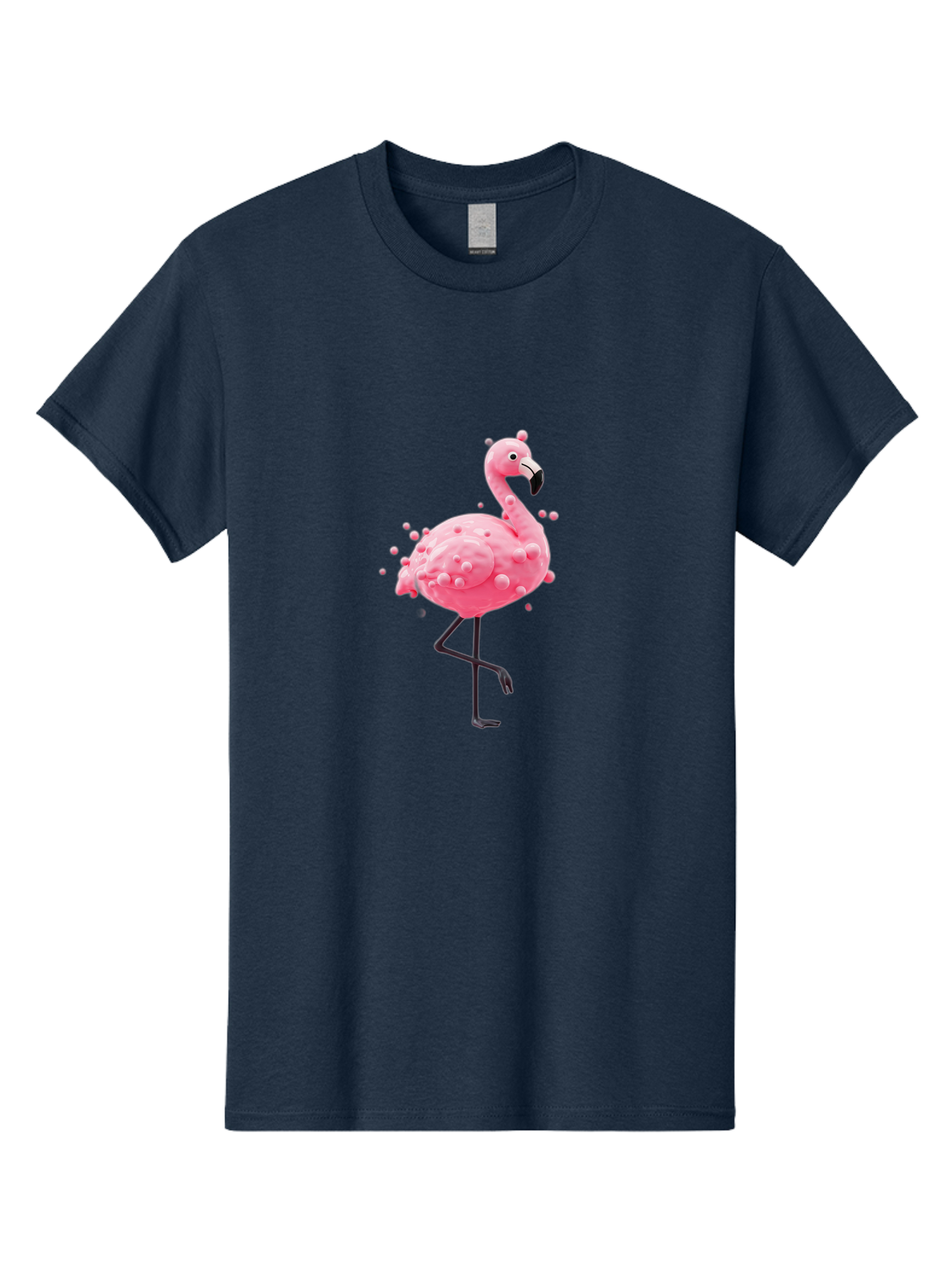 Pink-Flamingo-2 Men'S Graphic Tee, 100% Cotton, Comfortable Casual Summer Wear, Machine Washable, Vintage Camera, Old Camera, Antique Camera, Black Camera, Classic Photography, Photography Equipment, Nostalgic Device, Film Camera, Camera Art Bal115