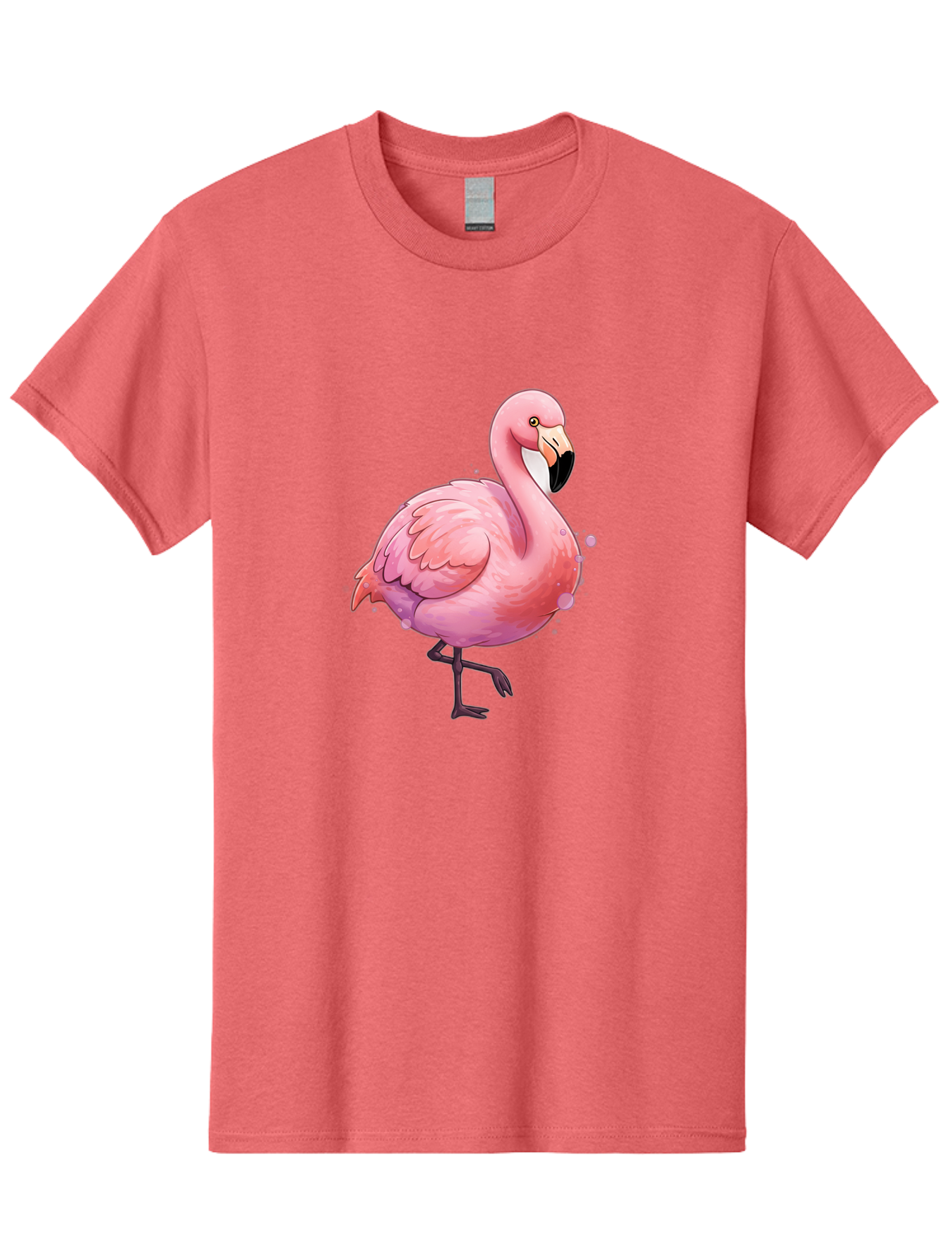 Pink-Flamingo-3 Men'S Graphic Tee, 100% Cotton, Comfortable Casual Summer Wear, Machine Washable, Vintage Camera, Old Camera, Antique Camera, Black Camera, Classic Photography, Photography Equipment, Nostalgic Device, Film Camera, Camera Art Bal116