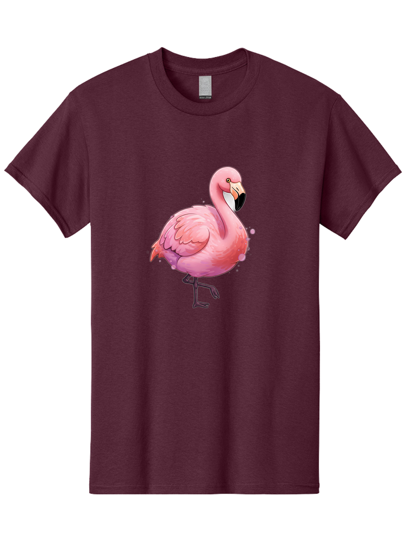Pink-Flamingo-3 Men'S Graphic Tee, 100% Cotton, Comfortable Casual Summer Wear, Machine Washable, Vintage Camera, Old Camera, Antique Camera, Black Camera, Classic Photography, Photography Equipment, Nostalgic Device, Film Camera, Camera Art Bal116