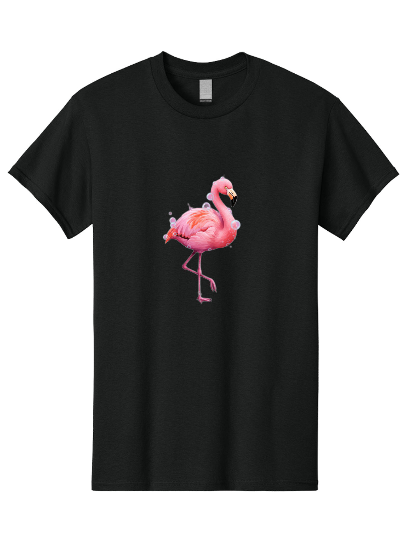 Pink-Flamingo-6 Men'S Graphic Tee, 100% Cotton, Comfortable Casual Summer Wear, Machine Washable, Vintage Camera, Old Camera, Antique Camera, Black Camera, Classic Photography, Photography Equipment, Nostalgic Device, Film Camera, Camera Art Bal119