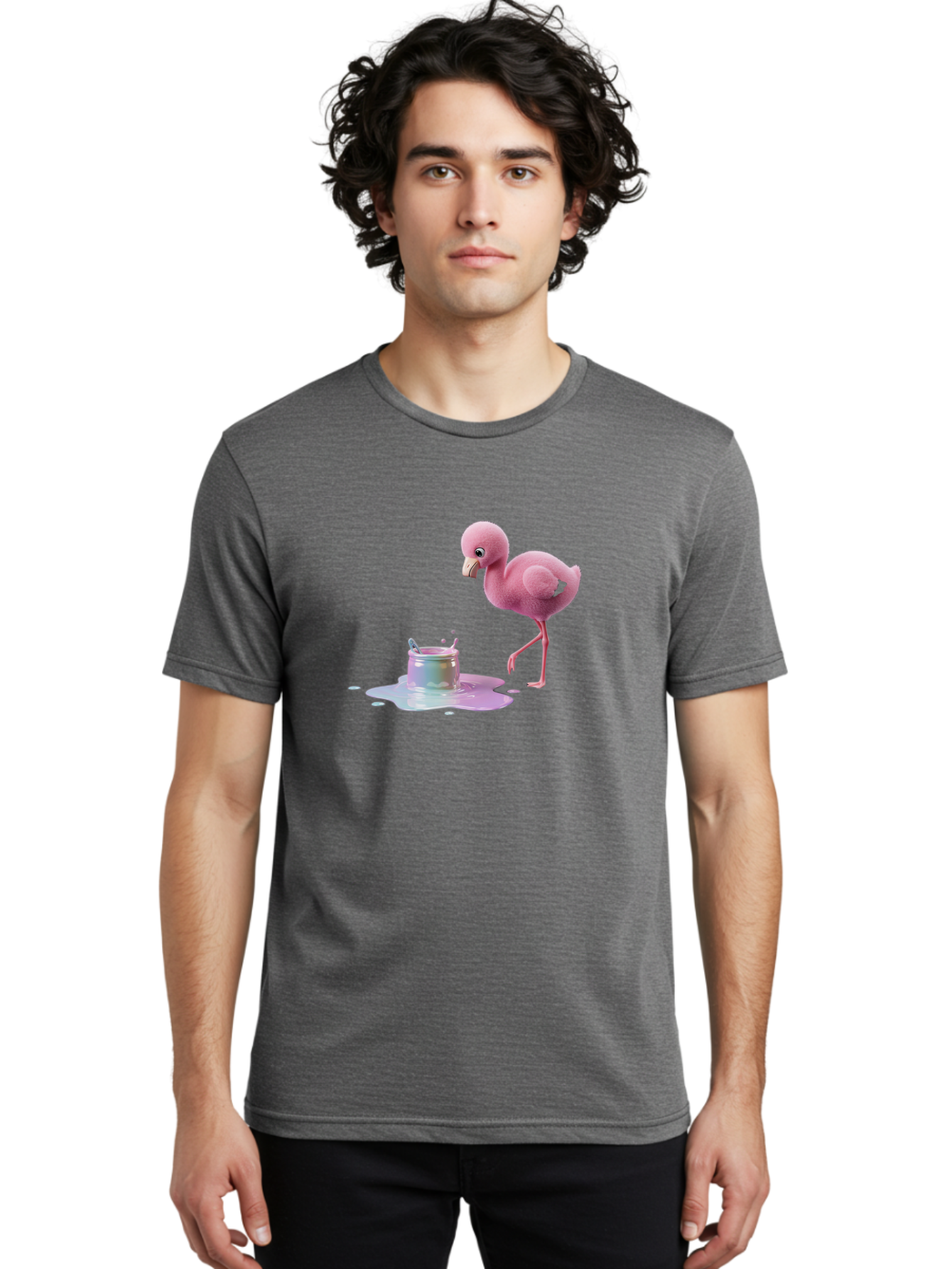 Pink-Flamingo-9 Men'S Graphic Tee, 100% Cotton, Comfortable Casual Summer Wear, Machine Washable, Vintage Camera, Old Camera, Antique Camera, Black Camera, Classic Photography, Photography Equipment, Nostalgic Device, Film Camera, Camera Art Bal122