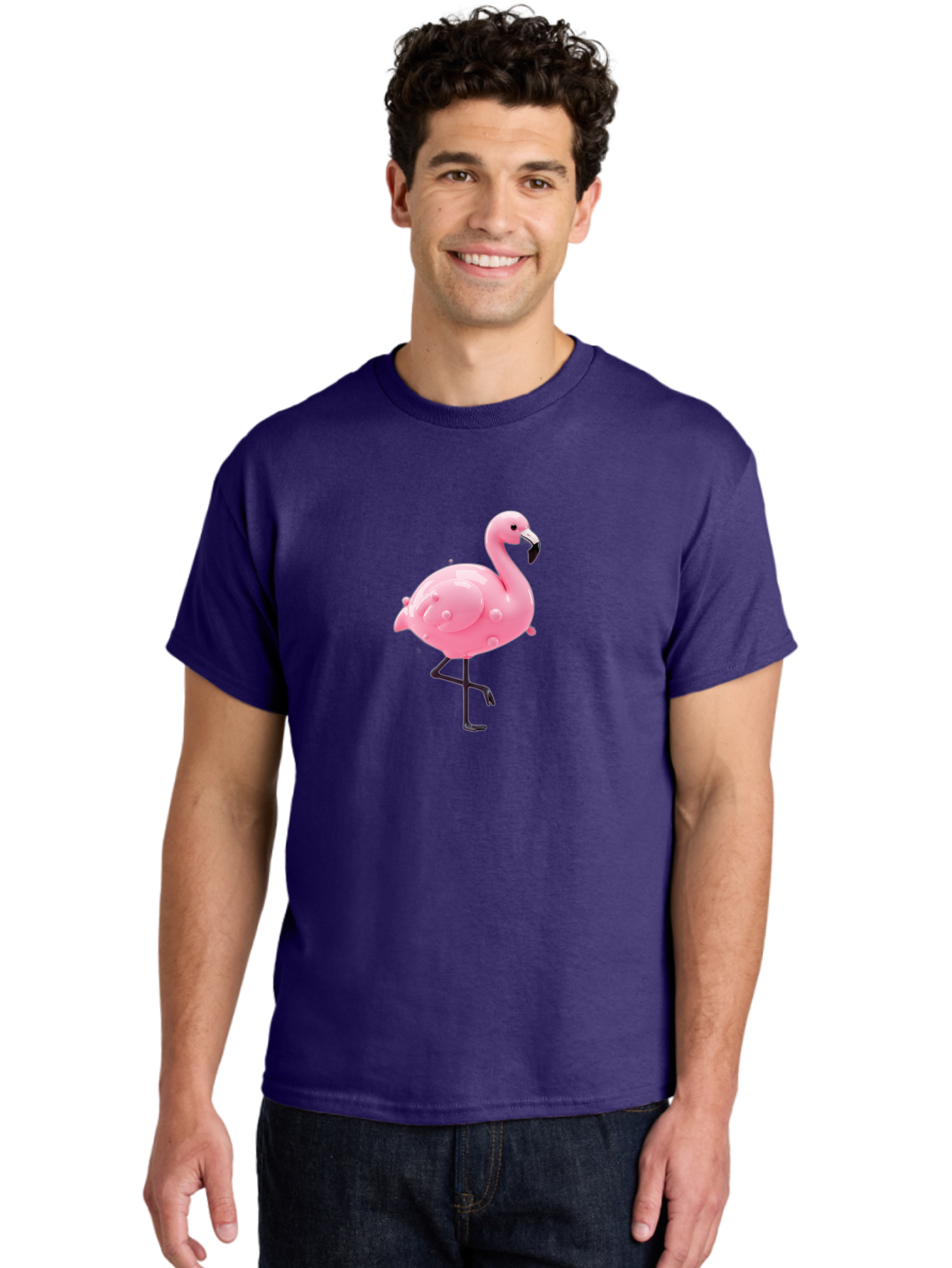 Pink-Flamingo Men'S Graphic Tee, 100% Cotton, Comfortable Casual Summer Wear, Machine Washable, Vintage Camera, Old Camera, Antique Camera, Black Camera, Classic Photography, Photography Equipment, Nostalgic Device, Film Camera, Camera Art Bal123