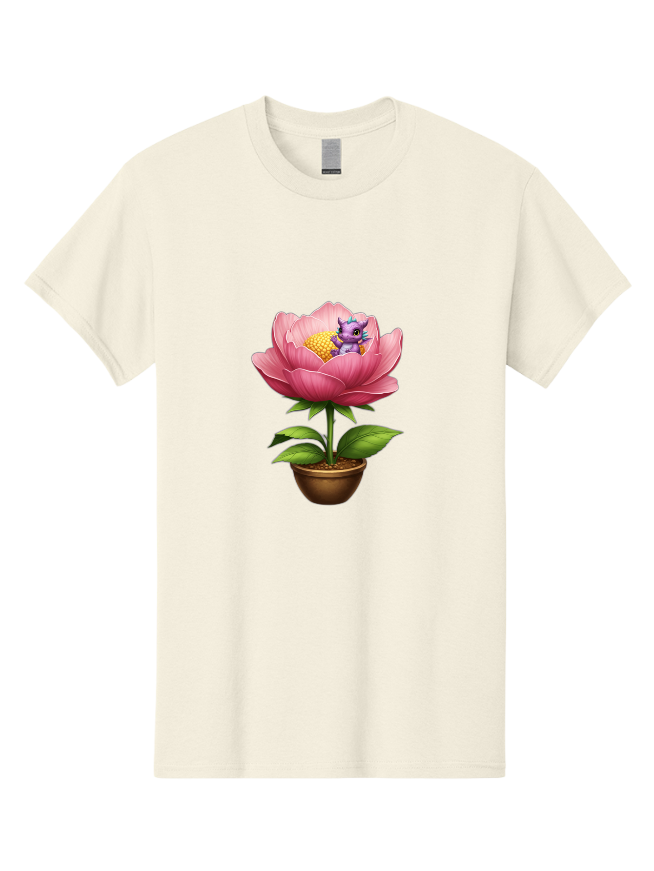 Pink-Flower-With-Purple-Dragon Men'S Graphic Tee, 100% Cotton, Comfortable Casual Summer Wear, Machine Washable, Vintage Camera, Old Camera, Antique Camera, Black Camera, Classic Photography, Photography Equipment, Nostalgic Device, Bal125