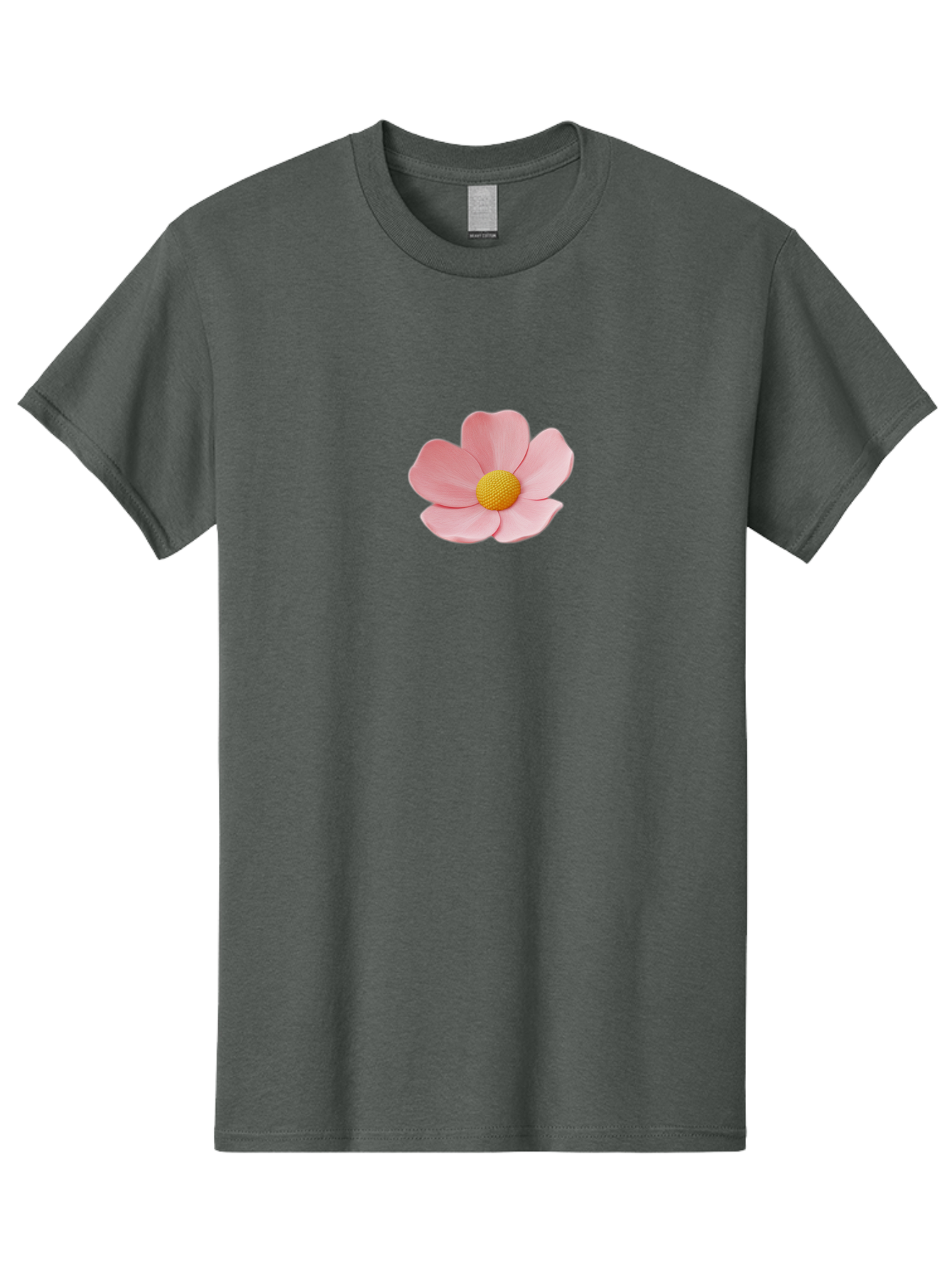 Pink-Flower Men'S Graphic Tee, 100% Cotton, Comfortable Casual Summer Wear, Machine Washable, Vintage Camera, Old Camera, Antique Camera, Black Camera, Classic Photography, Photography Equipment, Nostalgic Device, Film Camera, Camera Art Bal126