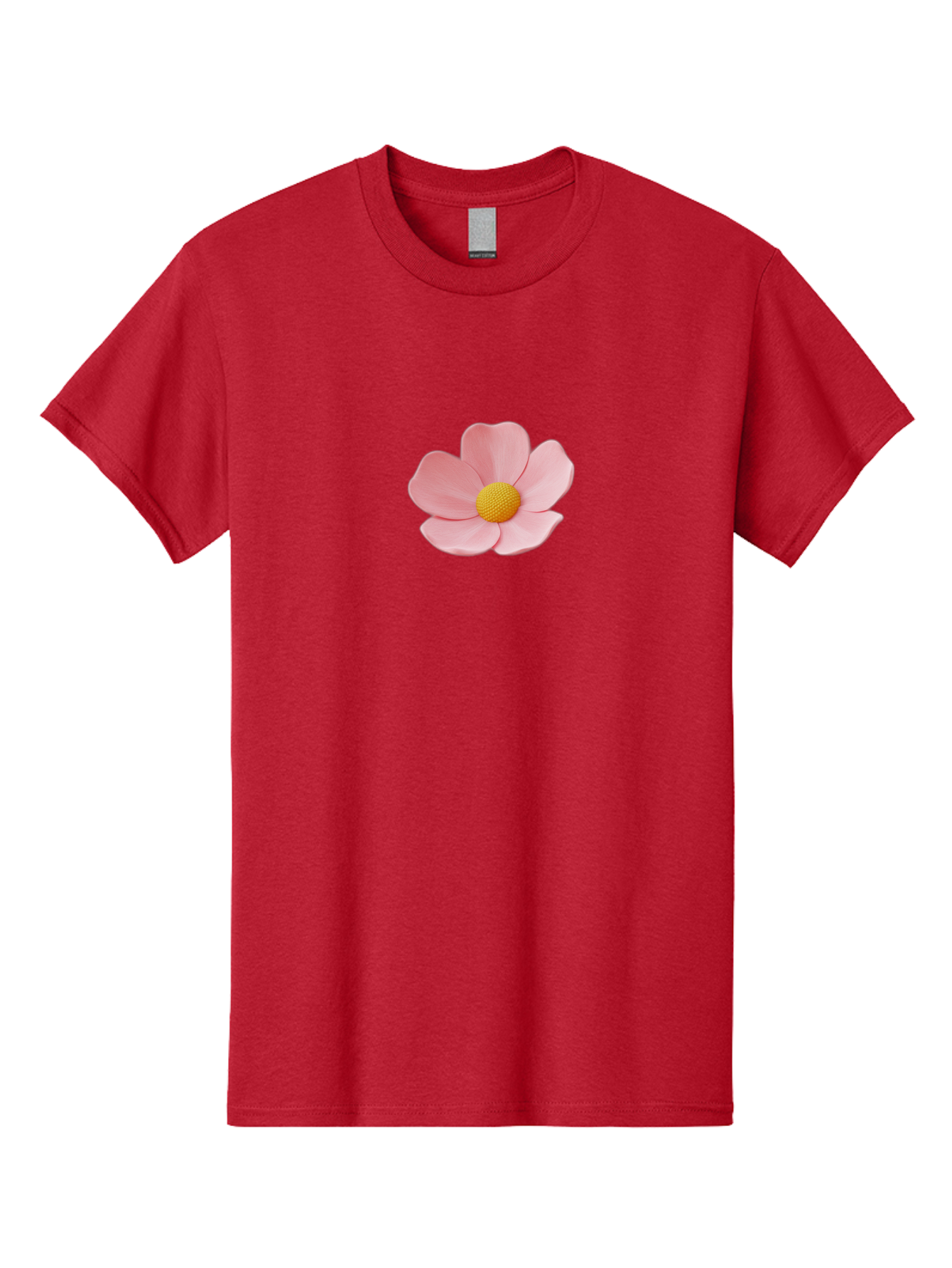 Pink-Flower Men'S Graphic Tee, 100% Cotton, Comfortable Casual Summer Wear, Machine Washable, Vintage Camera, Old Camera, Antique Camera, Black Camera, Classic Photography, Photography Equipment, Nostalgic Device, Film Camera, Camera Art Bal126