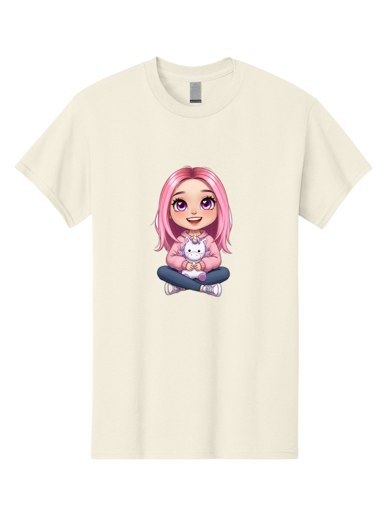 Pink-Haired-Girl-With-Unicorn Men'S Graphic Tee, 100% Cotton, Comfortable Casual Summer Wear, Machine Washable, Vintage Camera, Old Camera, Antique Camera, Black Camera, Classic Photography, Photography Equipment, Nostalgic Device, Bal131