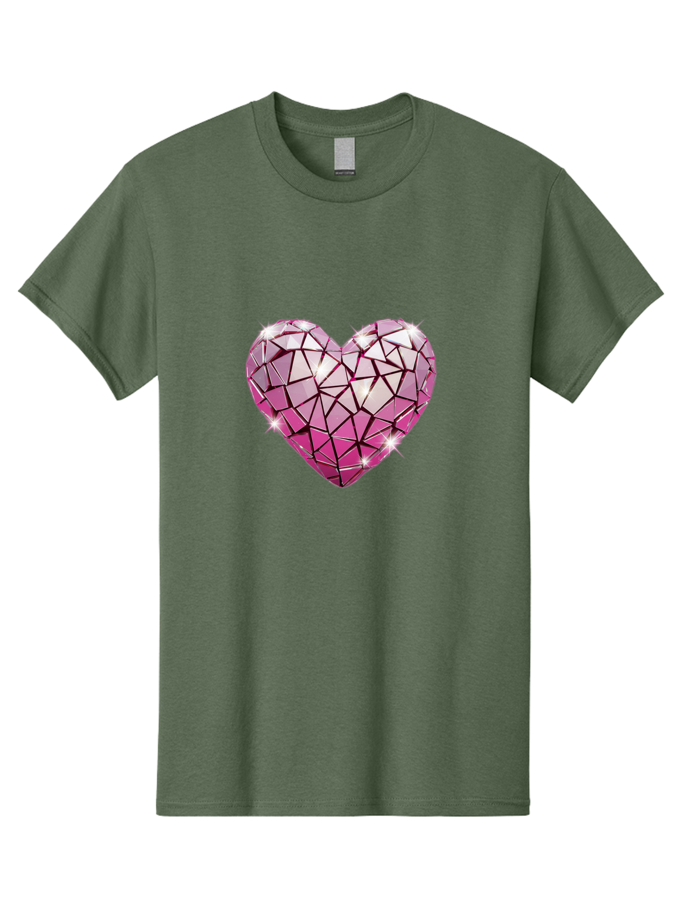 Pink-Mosaic-Heart Men'S Graphic Tee, 100% Cotton, Comfortable Casual Summer Wear, Machine Washable, Vintage Camera, Old Camera, Antique Camera, Black Camera, Classic Photography, Photography Equipment, Nostalgic Device, Film Camera, Camera Art Bal134