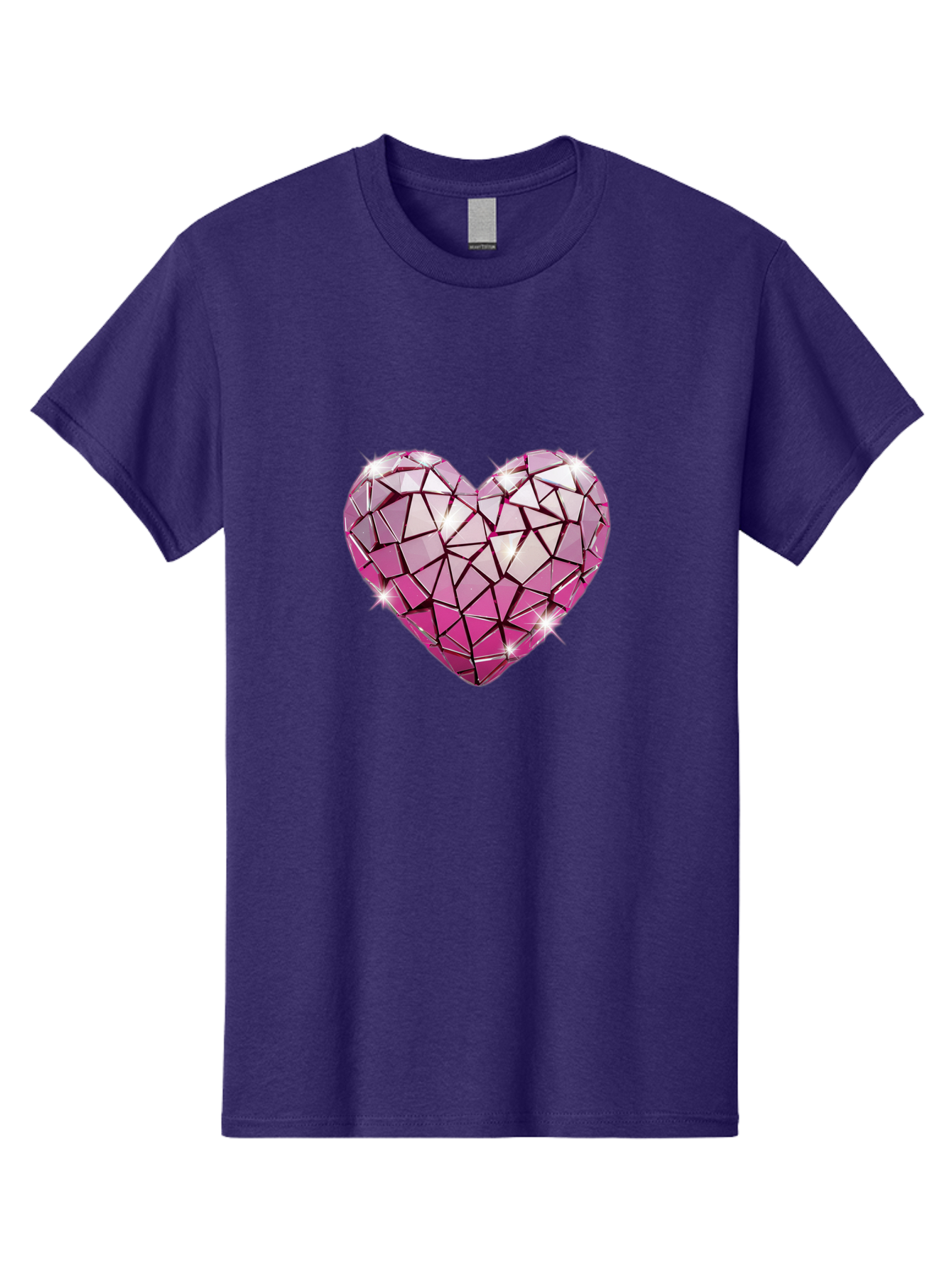 Pink-Mosaic-Heart Men'S Graphic Tee, 100% Cotton, Comfortable Casual Summer Wear, Machine Washable, Vintage Camera, Old Camera, Antique Camera, Black Camera, Classic Photography, Photography Equipment, Nostalgic Device, Film Camera, Camera Art Bal134