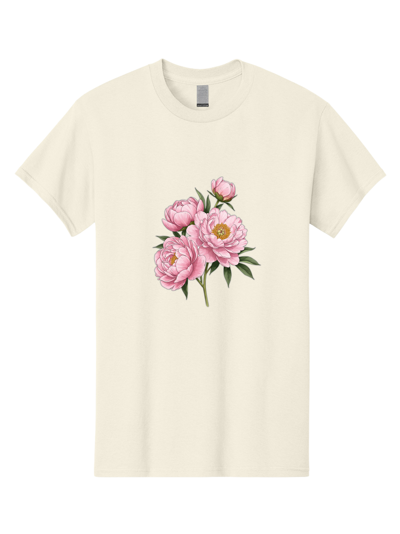 Pink-Peonies-3 Men'S Graphic Tee, 100% Cotton, Comfortable Casual Summer Wear, Machine Washable, Vintage Camera, Old Camera, Antique Camera, Black Camera, Classic Photography, Photography Equipment, Nostalgic Device, Film Camera, Camera Art Bal137