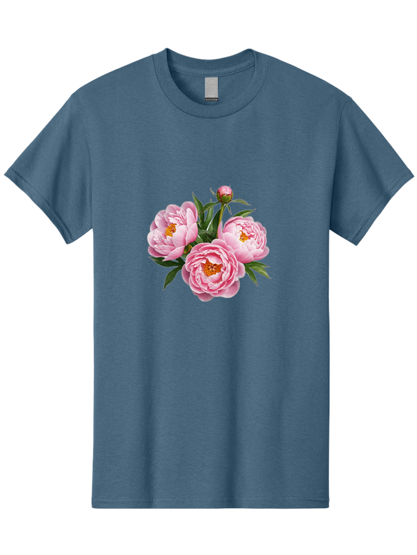 Pink-Peonies-5 Men'S Graphic Tee, 100% Cotton, Comfortable Casual Summer Wear, Machine Washable, Vintage Camera, Old Camera, Antique Camera, Black Camera, Classic Photography, Photography Equipment, Nostalgic Device, Film Camera, Camera Art Bal139