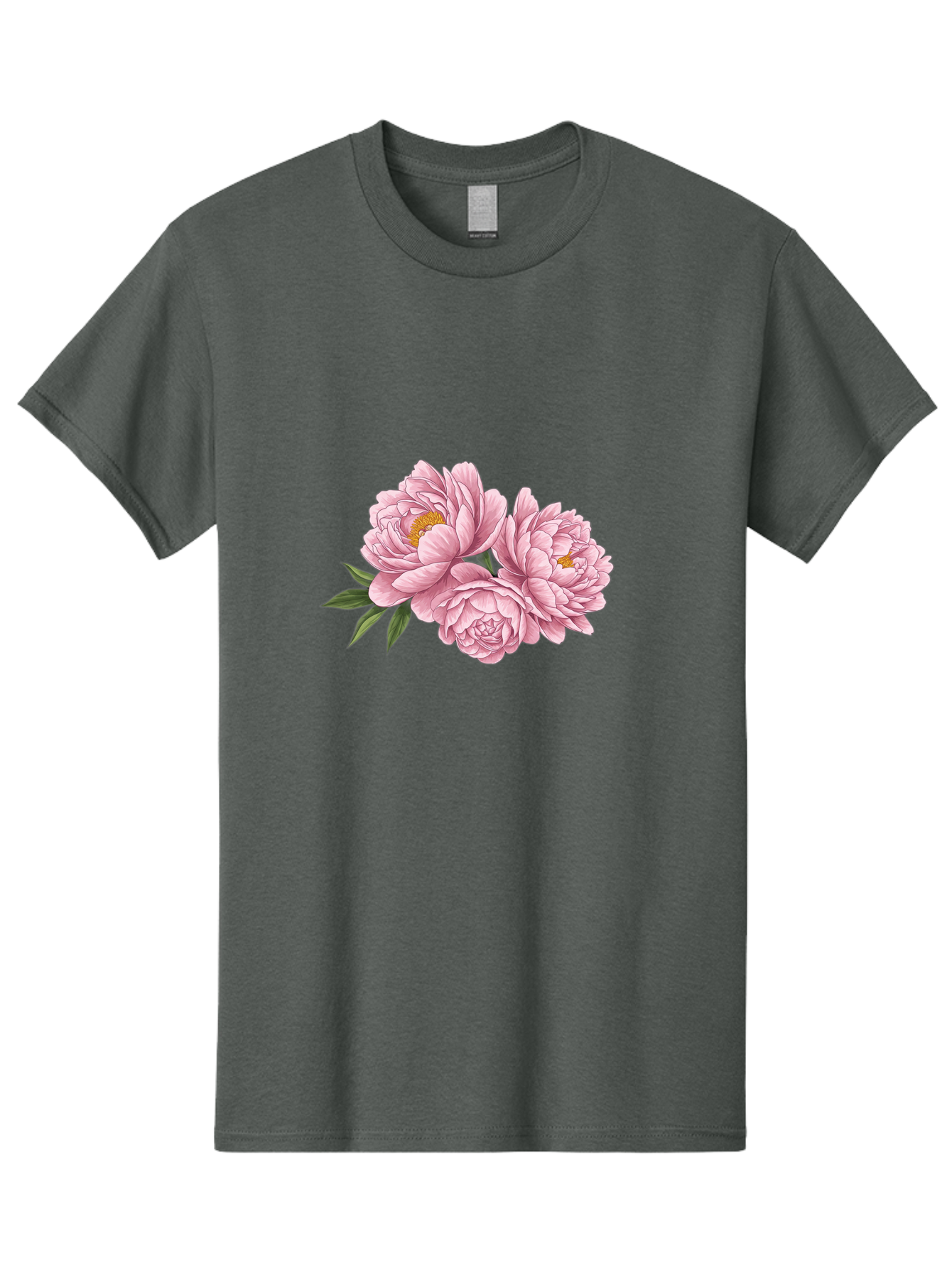 Pink-Peonies-6 Men'S Graphic Tee, 100% Cotton, Comfortable Casual Summer Wear, Machine Washable, Vintage Camera, Old Camera, Antique Camera, Black Camera, Classic Photography, Photography Equipment, Nostalgic Device, Film Camera, Camera Art Bal140