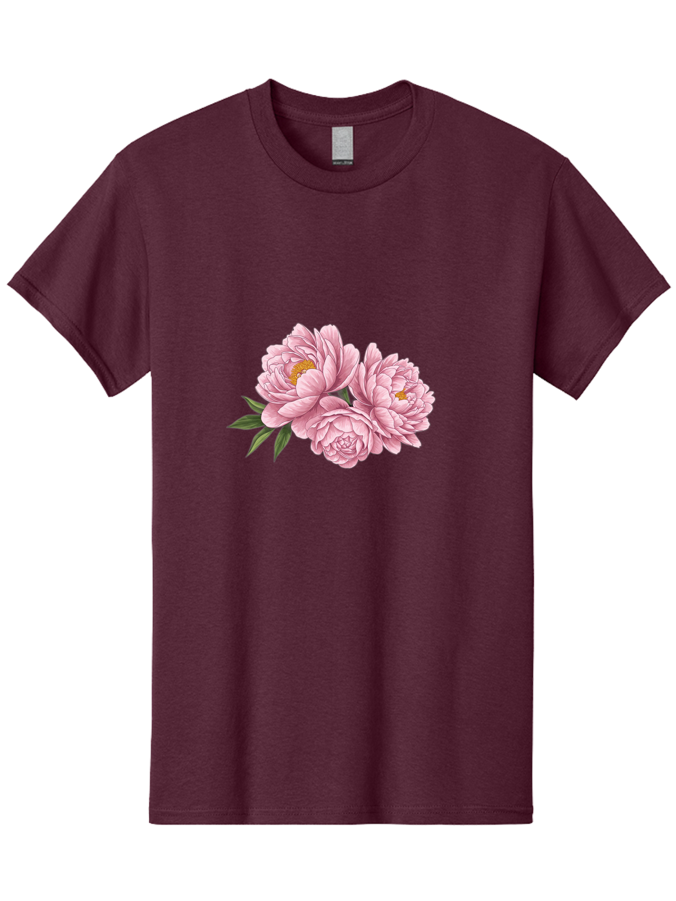 Pink-Peonies-6 Men'S Graphic Tee, 100% Cotton, Comfortable Casual Summer Wear, Machine Washable, Vintage Camera, Old Camera, Antique Camera, Black Camera, Classic Photography, Photography Equipment, Nostalgic Device, Film Camera, Camera Art Bal140