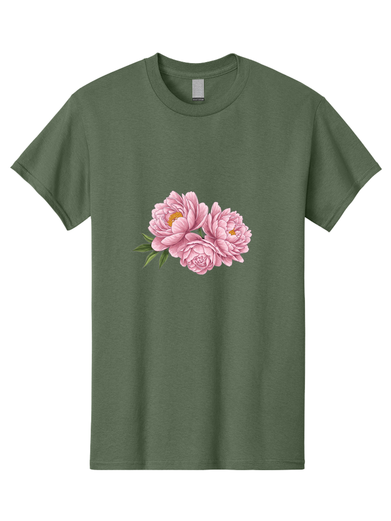 Pink-Peonies-6 Men'S Graphic Tee, 100% Cotton, Comfortable Casual Summer Wear, Machine Washable, Vintage Camera, Old Camera, Antique Camera, Black Camera, Classic Photography, Photography Equipment, Nostalgic Device, Film Camera, Camera Art Bal140
