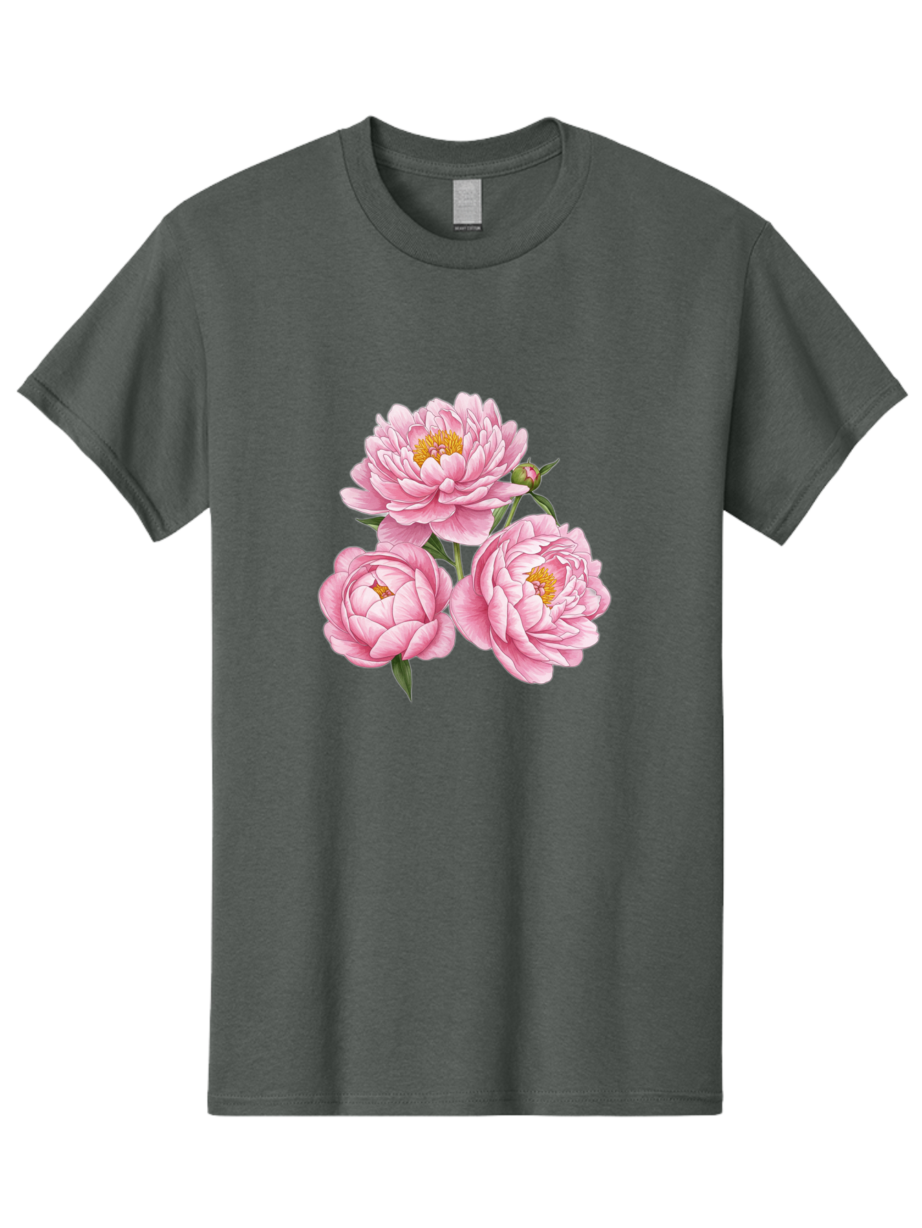 Pink-Peonies Men'S Graphic Tee, 100% Cotton, Comfortable Casual Summer Wear, Machine Washable, Vintage Camera, Old Camera, Antique Camera, Black Camera, Classic Photography, Photography Equipment, Nostalgic Device, Film Camera, Camera Art Bal141