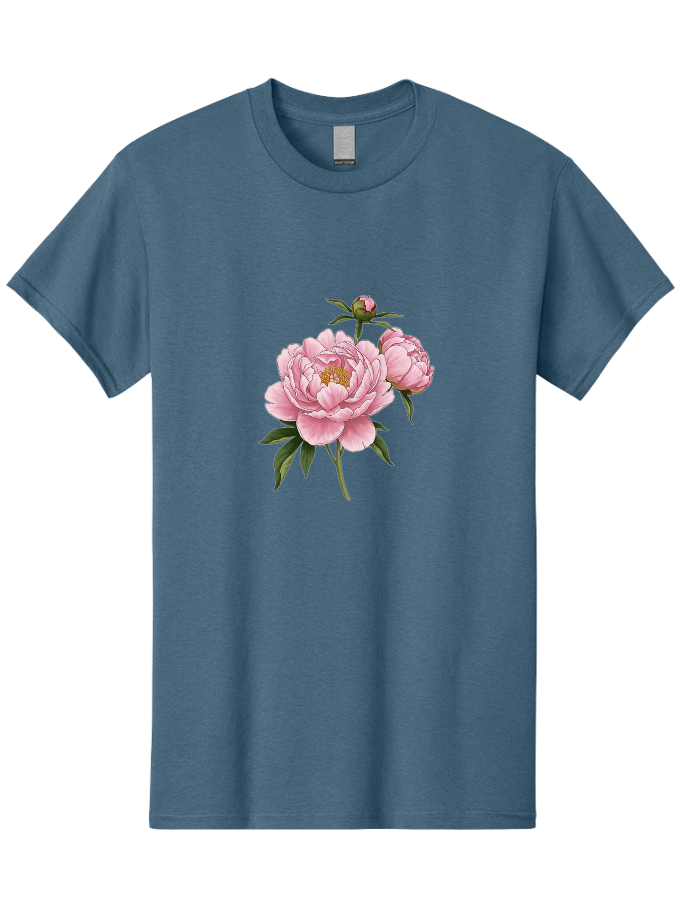 Pink-Peony-Flowers Men'S Graphic Tee, 100% Cotton, Comfortable Casual Summer Wear, Machine Washable, Vintage Camera, Old Camera, Antique Camera, Black Camera, Classic Photography, Photography Equipment, Nostalgic Device, Film Camera, Bal142