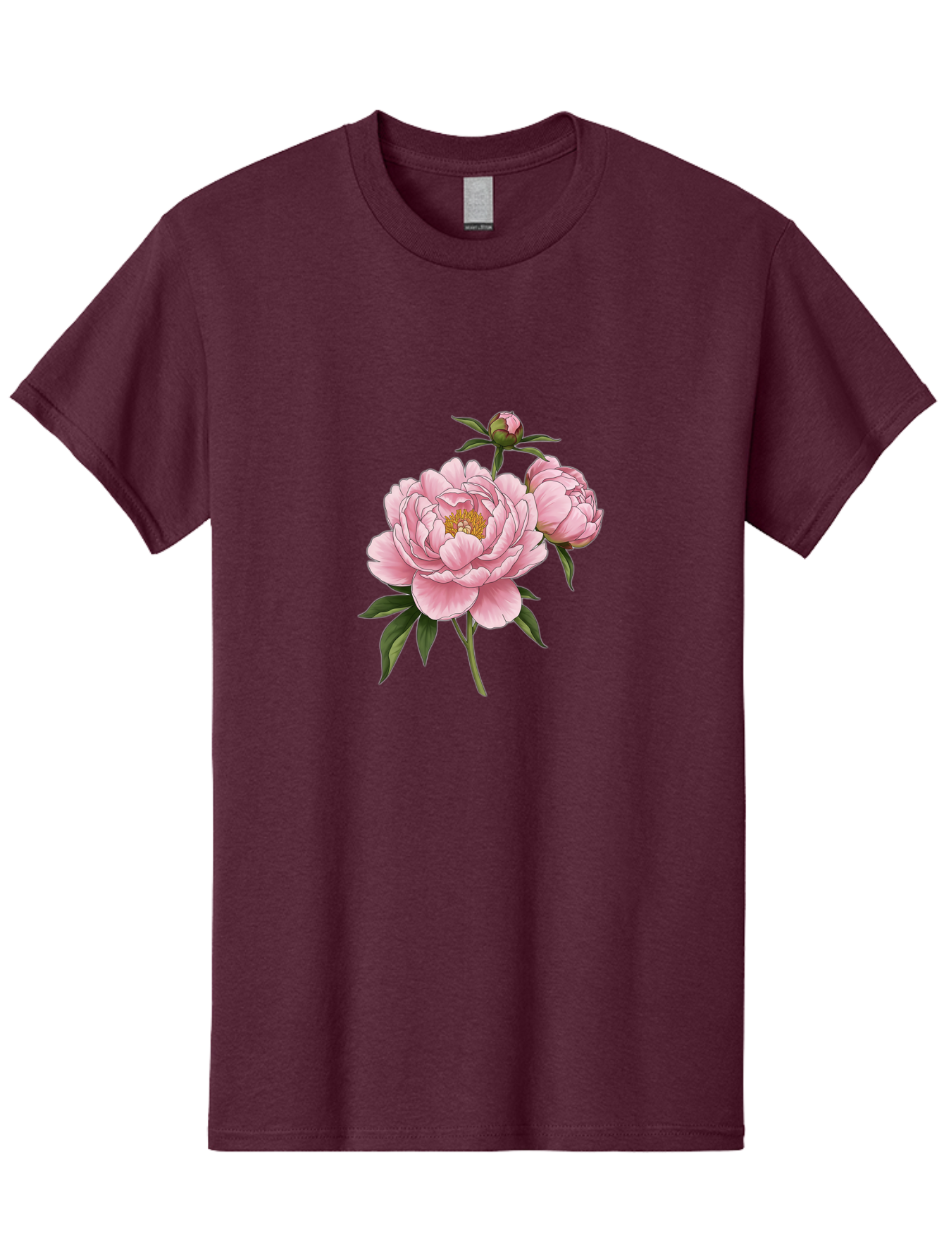Pink-Peony-Flowers Men'S Graphic Tee, 100% Cotton, Comfortable Casual Summer Wear, Machine Washable, Vintage Camera, Old Camera, Antique Camera, Black Camera, Classic Photography, Photography Equipment, Nostalgic Device, Film Camera, Bal142
