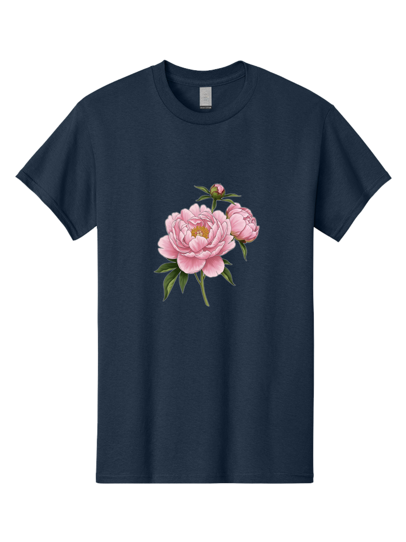 Pink-Peony-Flowers Men'S Graphic Tee, 100% Cotton, Comfortable Casual Summer Wear, Machine Washable, Vintage Camera, Old Camera, Antique Camera, Black Camera, Classic Photography, Photography Equipment, Nostalgic Device, Film Camera, Bal142