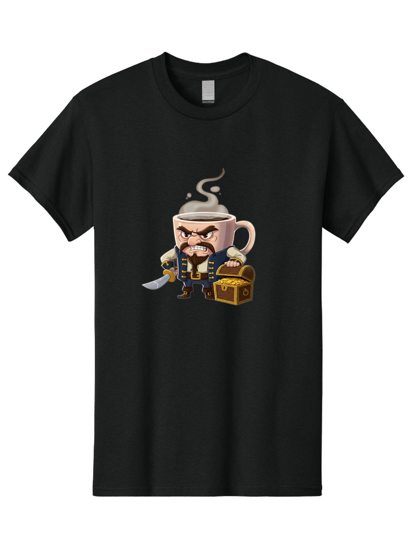 Pirate-Coffee-Mug Men'S Graphic Tee, 100% Cotton, Comfortable Casual Summer Wear, Machine Washable, Vintage Camera, Old Camera, Antique Camera, Black Camera, Classic Photography, Photography Equipment, Nostalgic Device, Film Camera, Camera Art Bal149