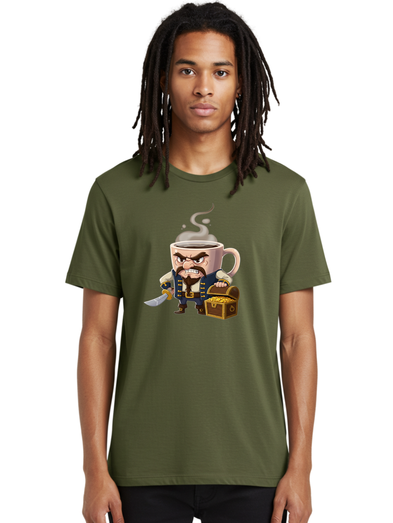 Pirate-Coffee-Mug Men'S Graphic Tee, 100% Cotton, Comfortable Casual Summer Wear, Machine Washable, Vintage Camera, Old Camera, Antique Camera, Black Camera, Classic Photography, Photography Equipment, Nostalgic Device, Film Camera, Camera Art Bal149