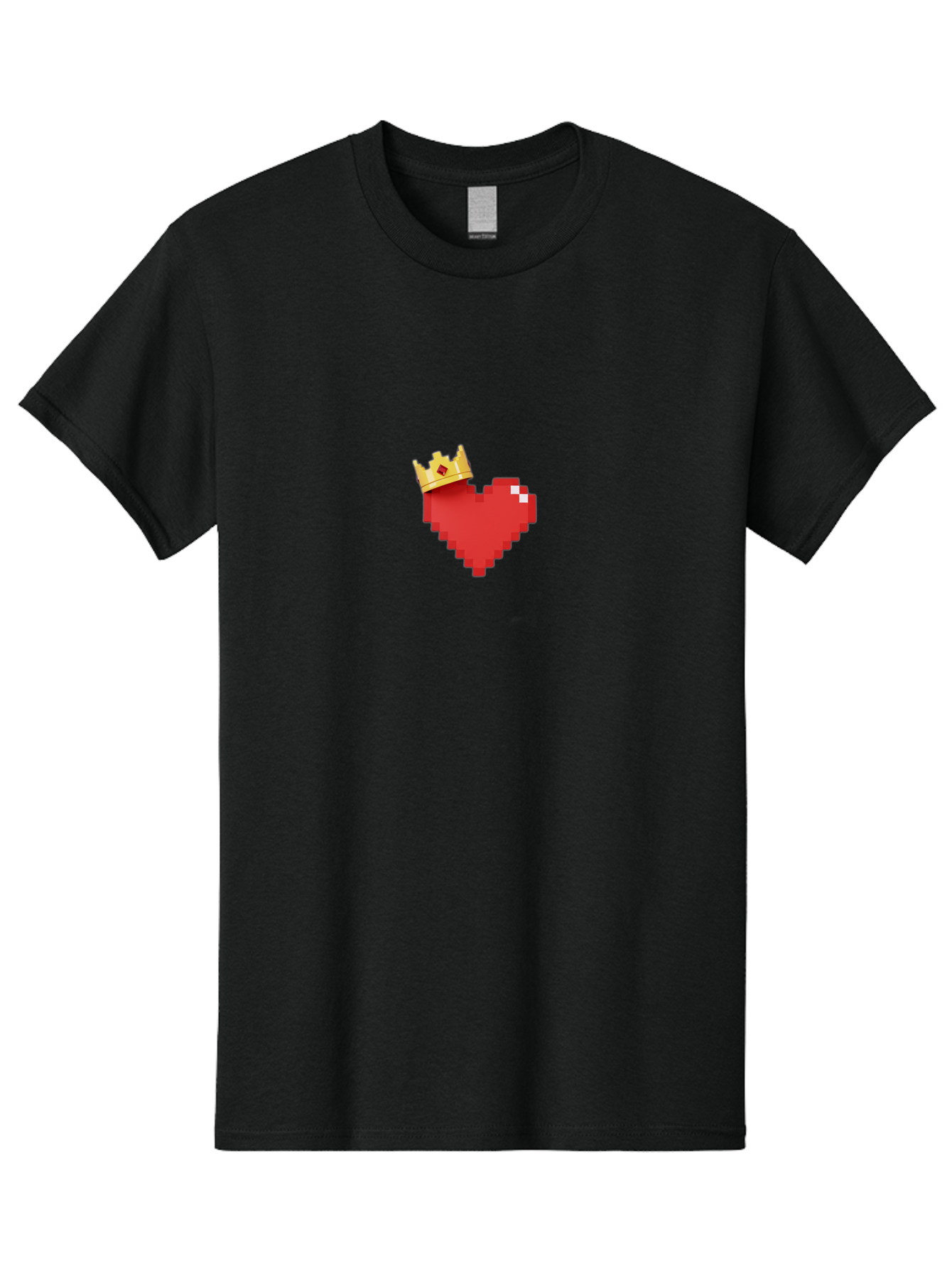Pixel-Heart-Crown Men'S Graphic Tee, 100% Cotton, Comfortable Casual Summer Wear, Machine Washable, Vintage Camera, Old Camera, Antique Camera, Black Camera, Classic Photography, Photography Equipment, Nostalgic Device, Film Camera, Camera Art Bal153