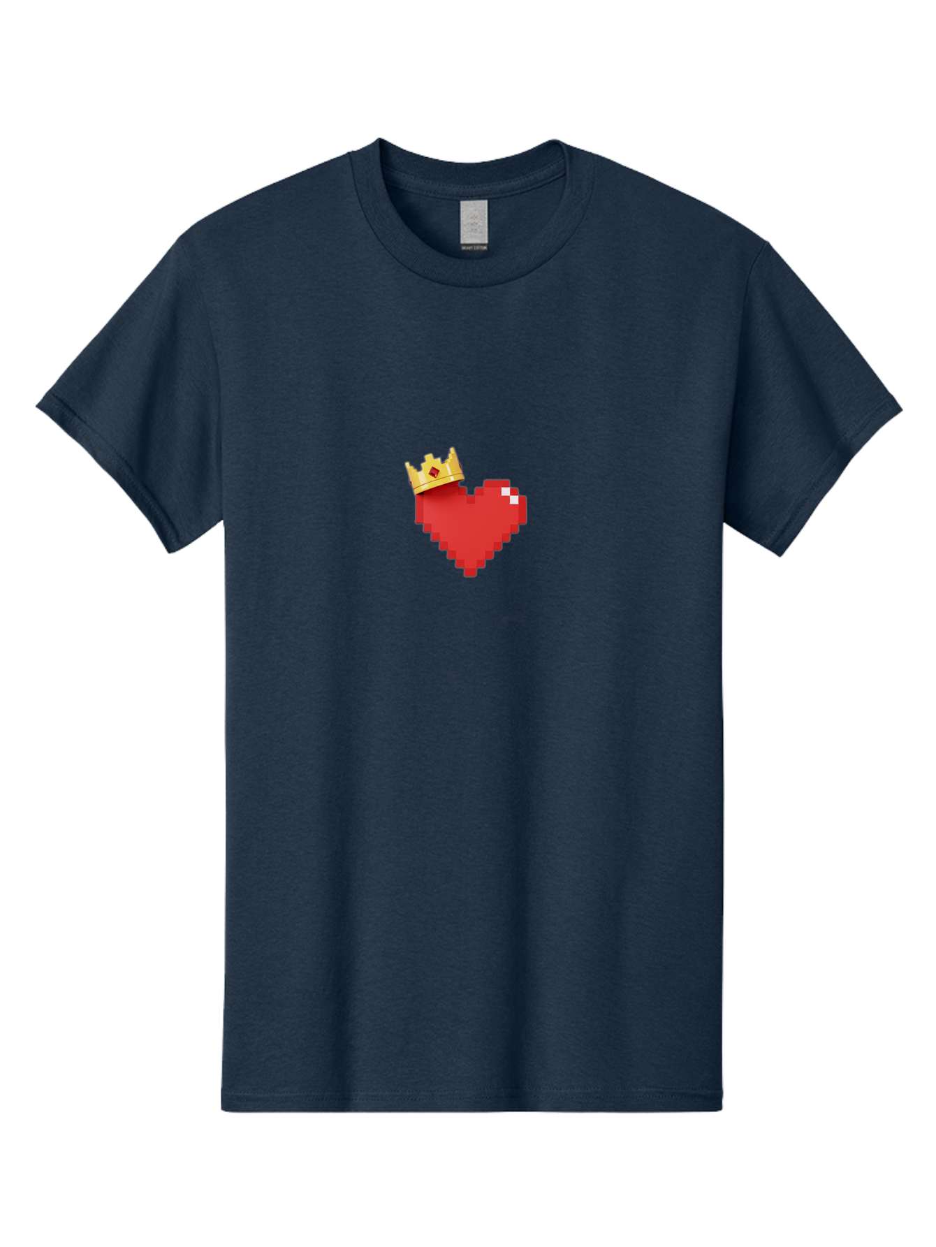 Pixel-Heart-Crown Men'S Graphic Tee, 100% Cotton, Comfortable Casual Summer Wear, Machine Washable, Vintage Camera, Old Camera, Antique Camera, Black Camera, Classic Photography, Photography Equipment, Nostalgic Device, Film Camera, Camera Art Bal153