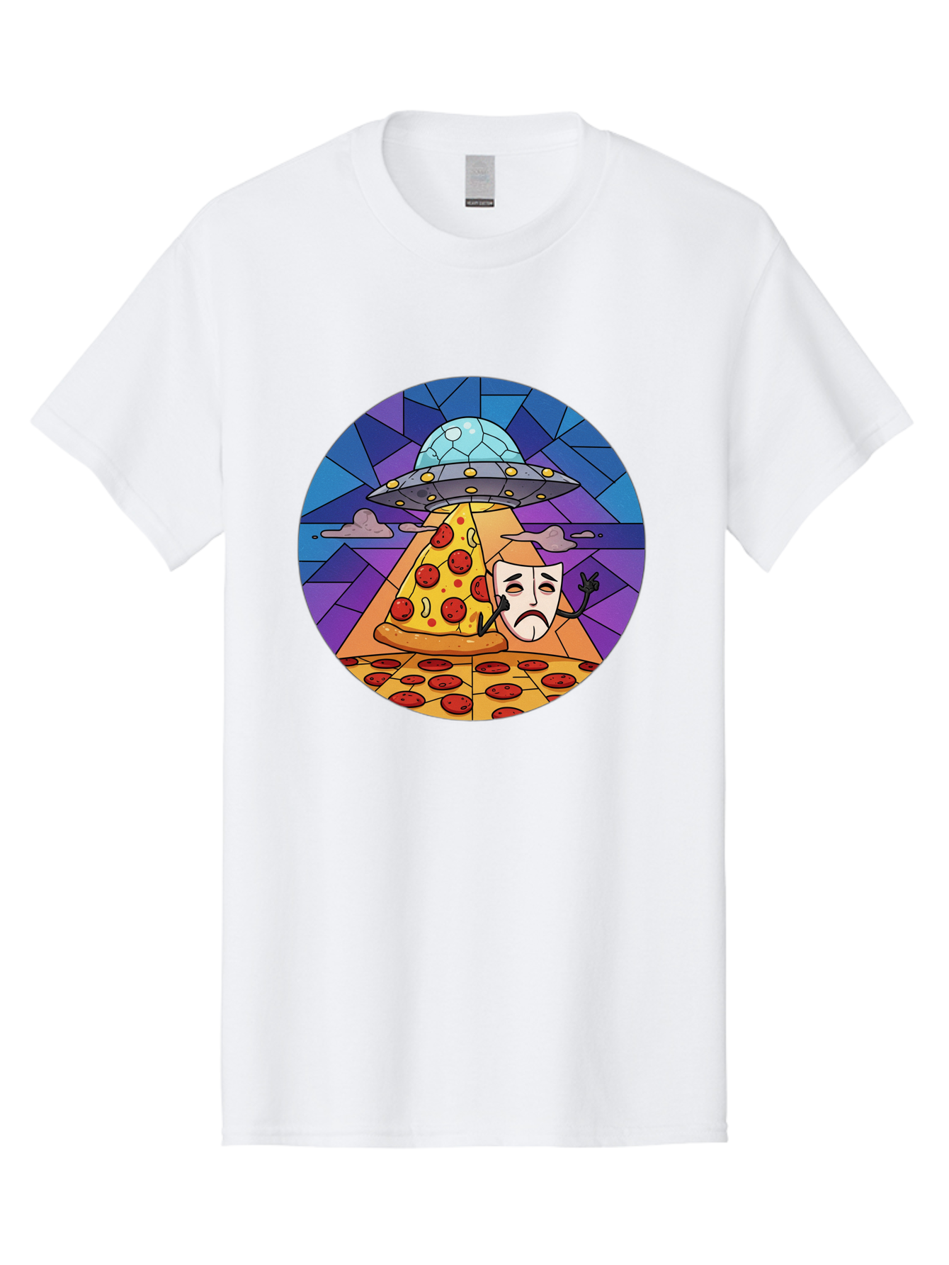 Pizza-Masquerade-Abduction Men'S Graphic Tee, 100% Cotton, Comfortable Casual Summer Wear, Machine Washable, Vintage Camera, Old Camera, Antique Camera, Black Camera, Classic Photography, Photography Equipment, Nostalgic Device, Film Camera, Bal155