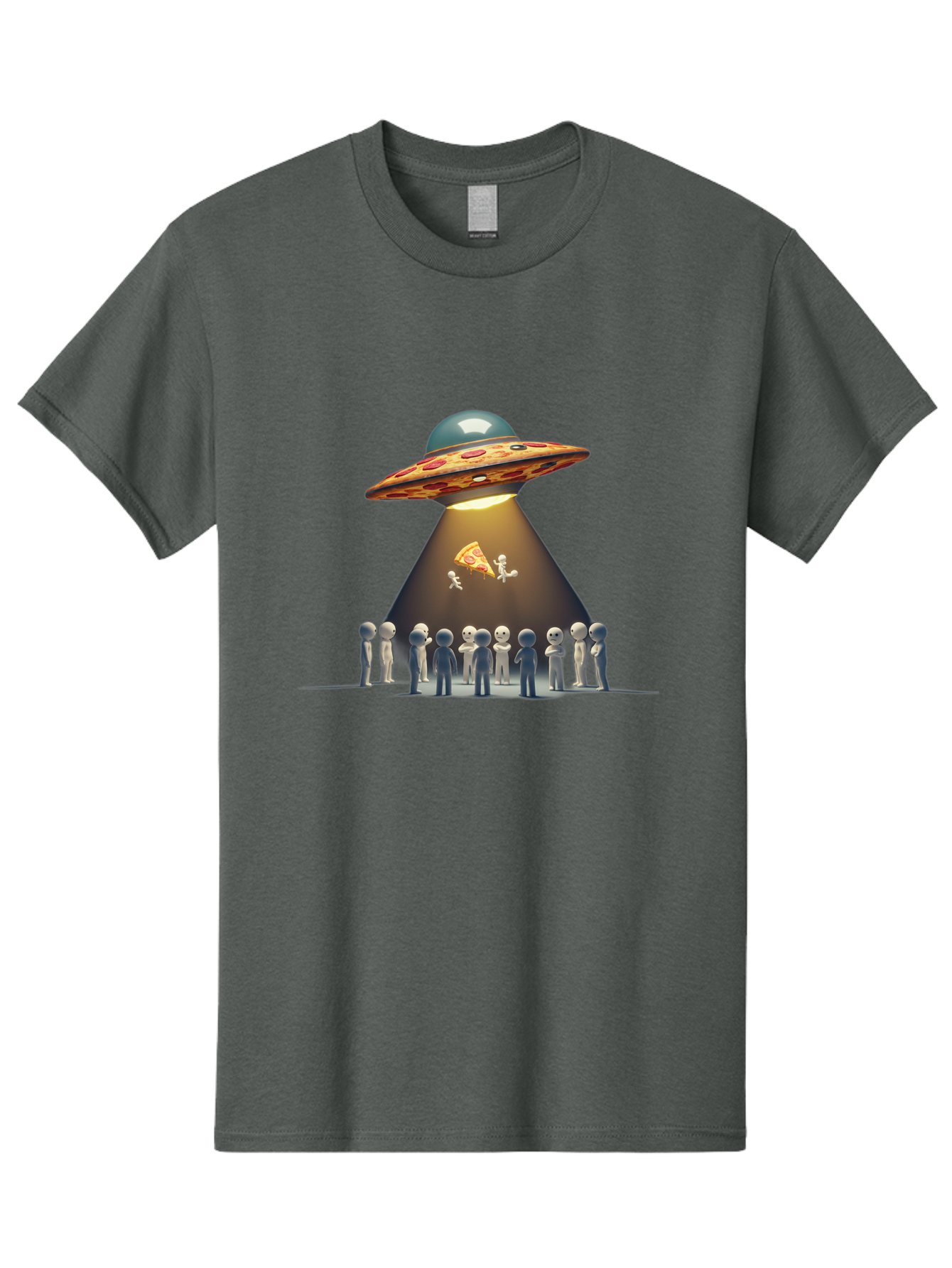 Pizza-Ufo-2 Men'S Graphic Tee, 100% Cotton, Comfortable Casual Summer Wear, Machine Washable, Vintage Camera, Old Camera, Antique Camera, Black Camera, Classic Photography, Photography Equipment, Nostalgic Device, Film Camera, Camera Art Bal157