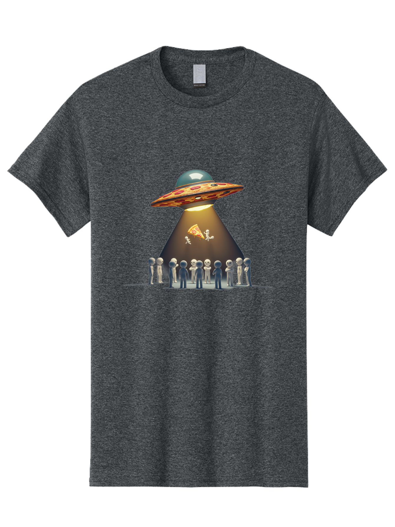 Pizza-Ufo-2 Men'S Graphic Tee, 100% Cotton, Comfortable Casual Summer Wear, Machine Washable, Vintage Camera, Old Camera, Antique Camera, Black Camera, Classic Photography, Photography Equipment, Nostalgic Device, Film Camera, Camera Art Bal157