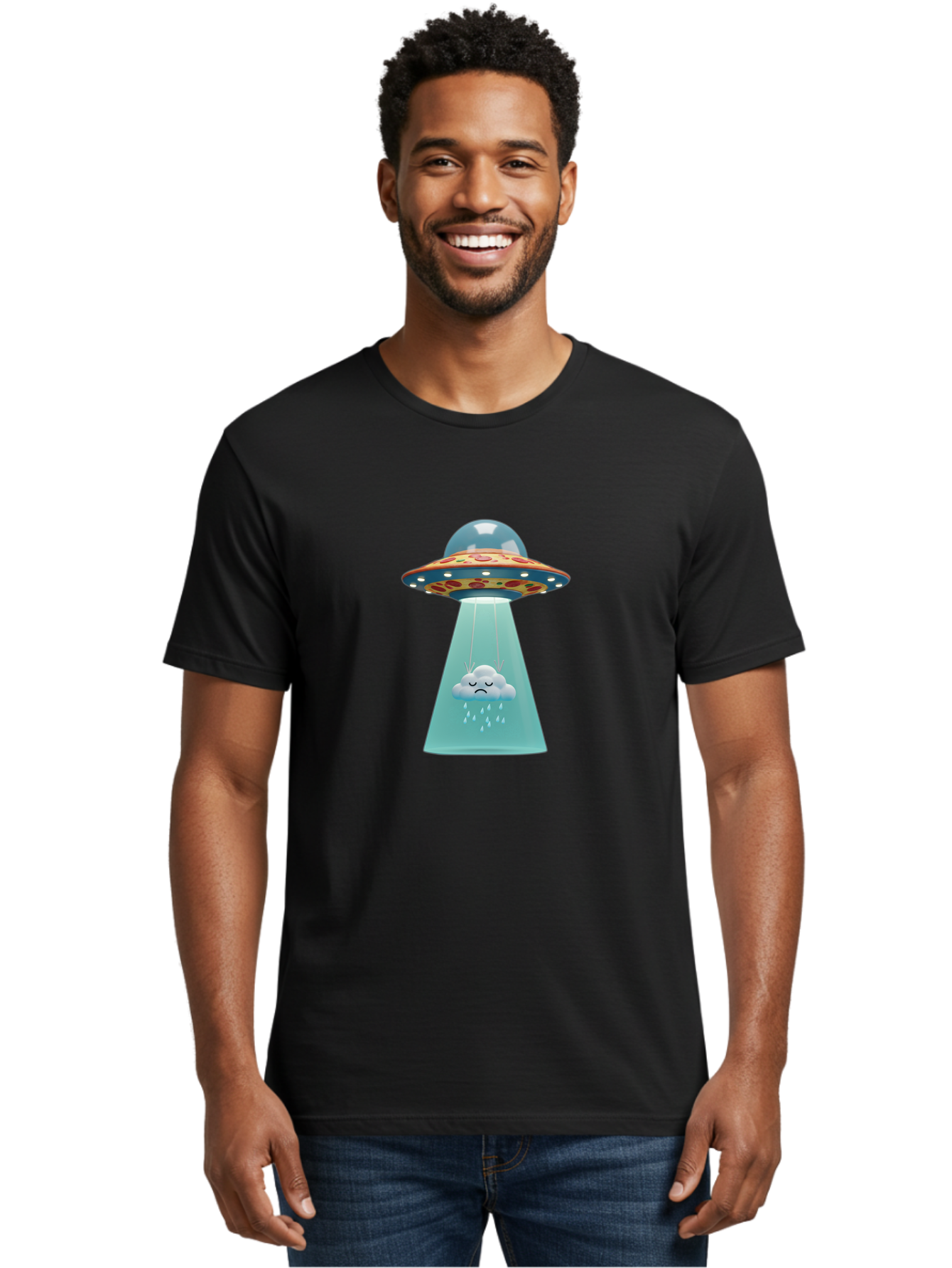 Pizza-Ufo Men'S Graphic Tee, 100% Cotton, Comfortable Casual Summer Wear, Machine Washable, Vintage Camera, Old Camera, Antique Camera, Black Camera, Classic Photography, Photography Equipment, Nostalgic Device, Film Camera, Camera Art Bal162